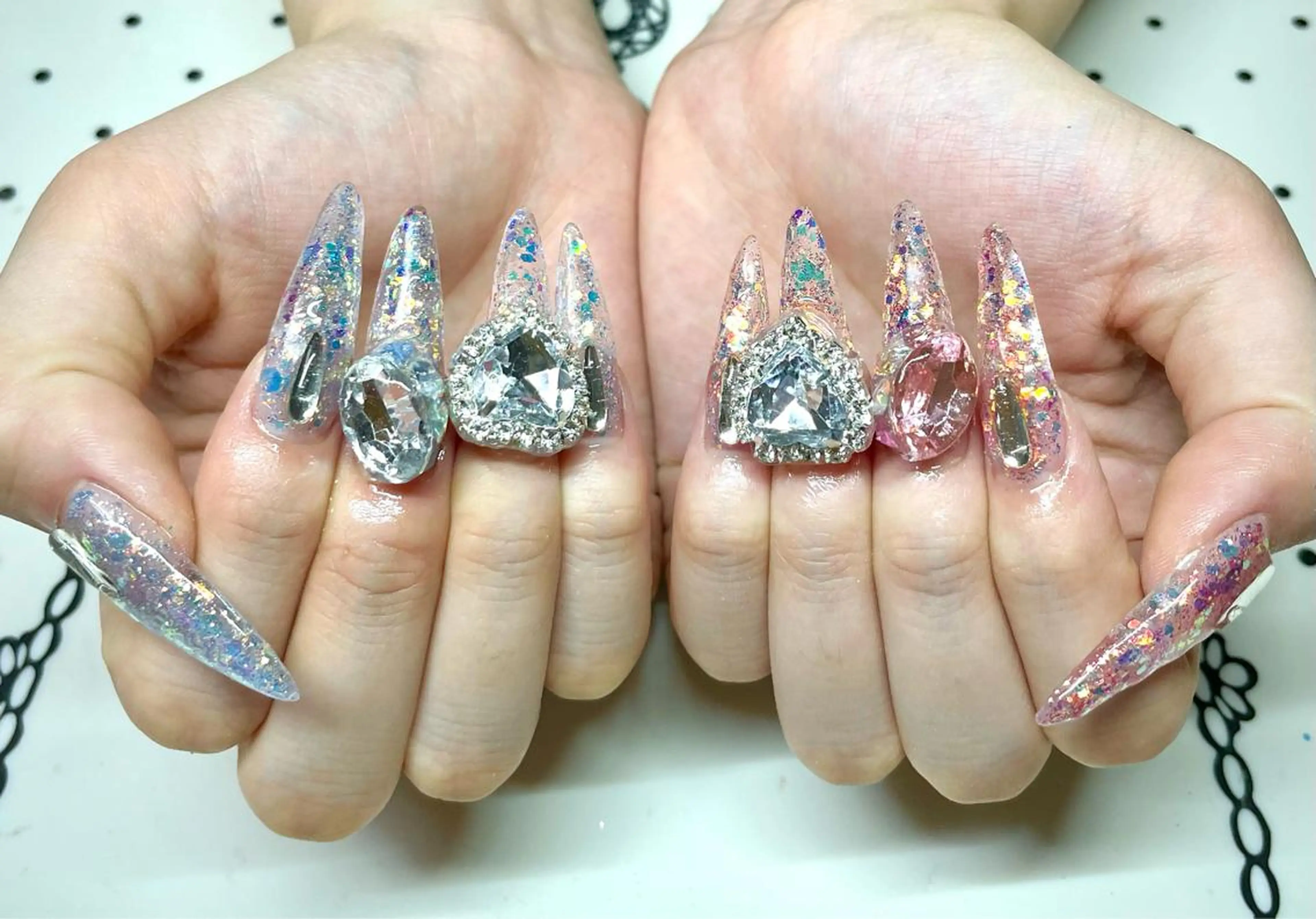 ネイル ハート nailsalon sugarr所属・nailist cocoのネイルデザイン