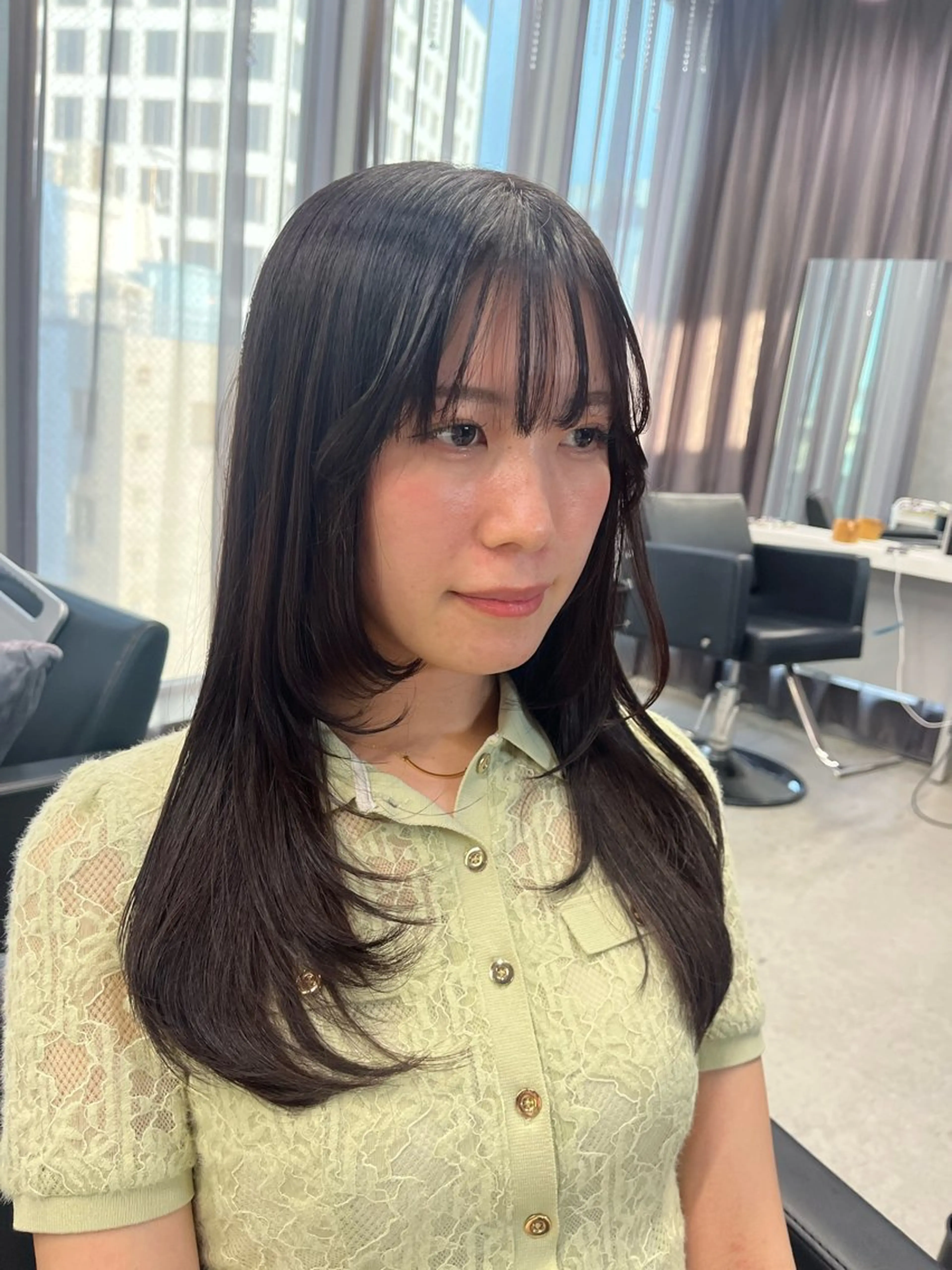 ロング カラー ｊｏｕｅｒｍ所属・透明感/グレージュ /韓国レイヤー🪽のヘアスタイル