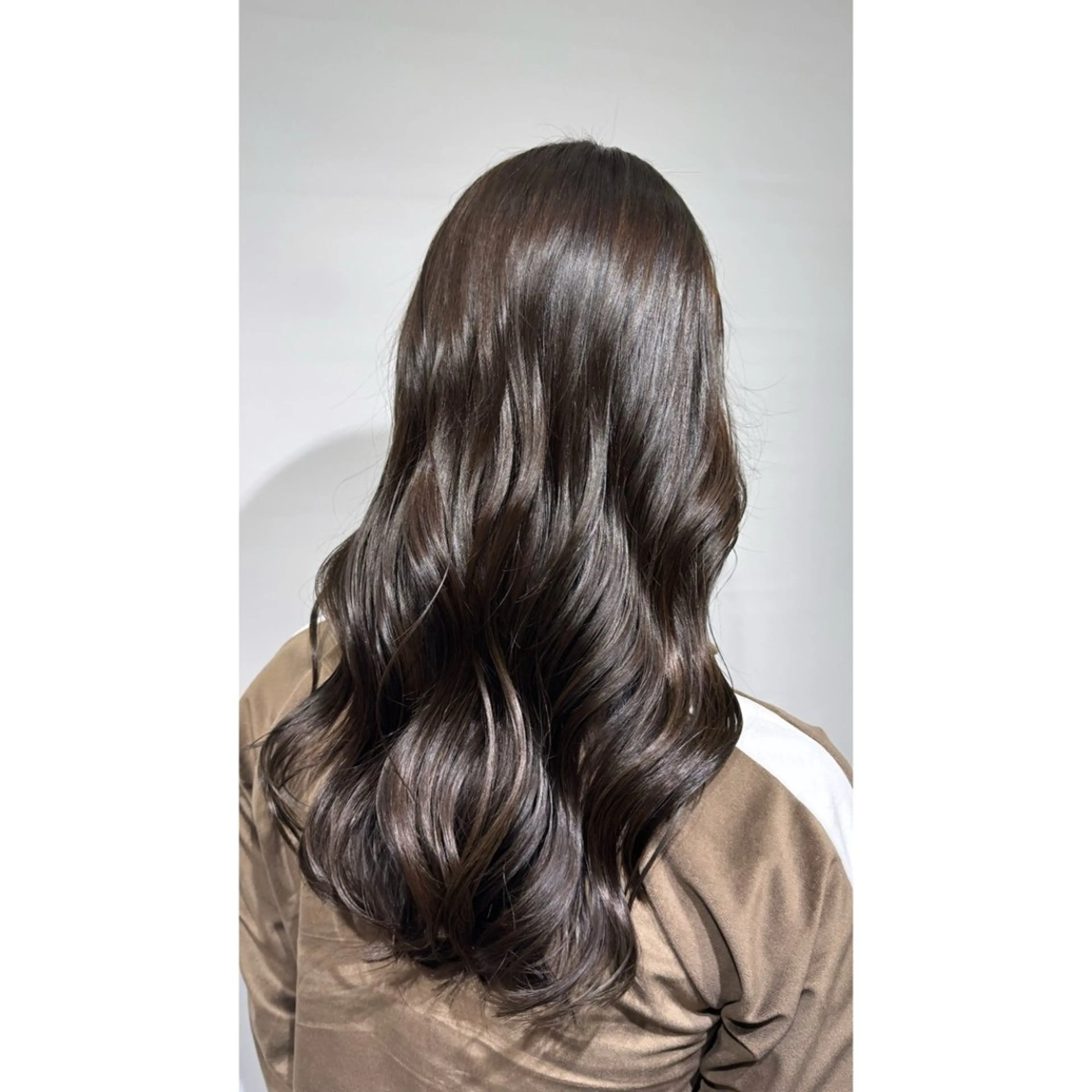 ロング カラー ブリーチ ブリーチなしカラー ヘアカラー トリートメント beaute錦糸町 🦖⋆͛yuka💚のヘアスタイル