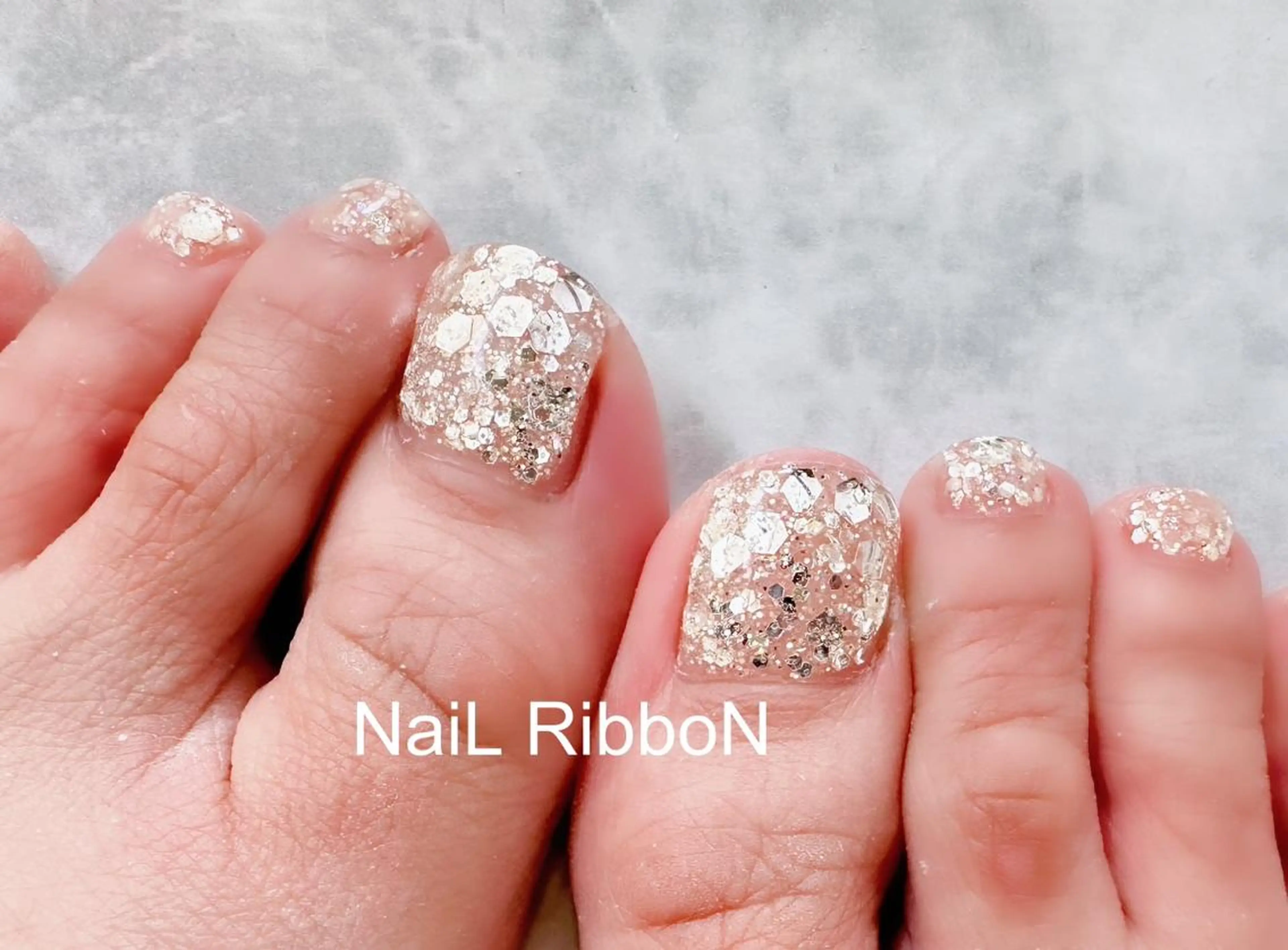 ネイル ネイルリボン 石田のネイルデザイン