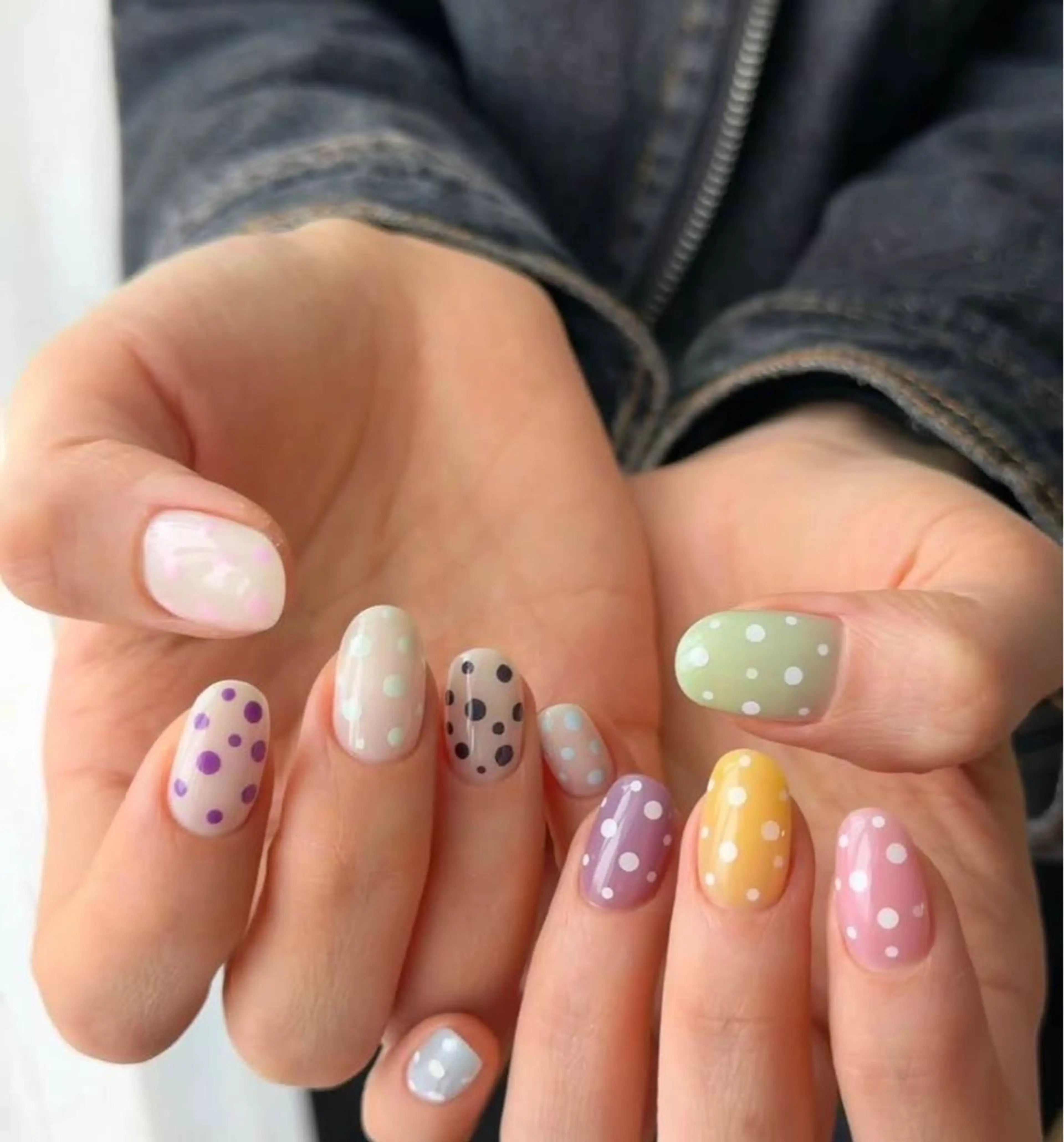 ネイル オーロラネイル フラワーネイル フットネイル フレンチネイル ジェルネイル ハンドネイル BabyYouMi ねねのネイルデザイン