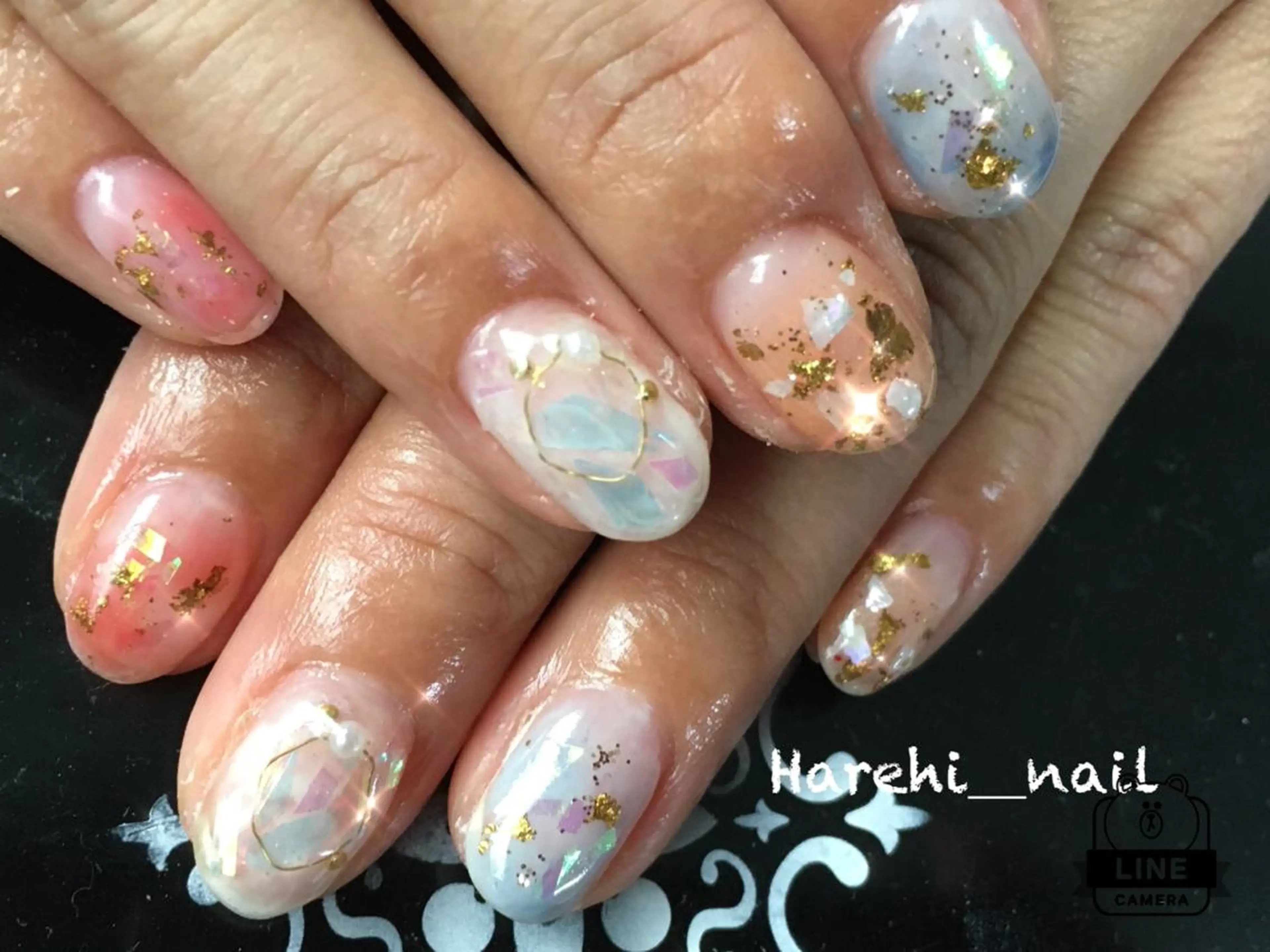 ネイル ハンドネイル Harehi_ nailのネイルデザイン