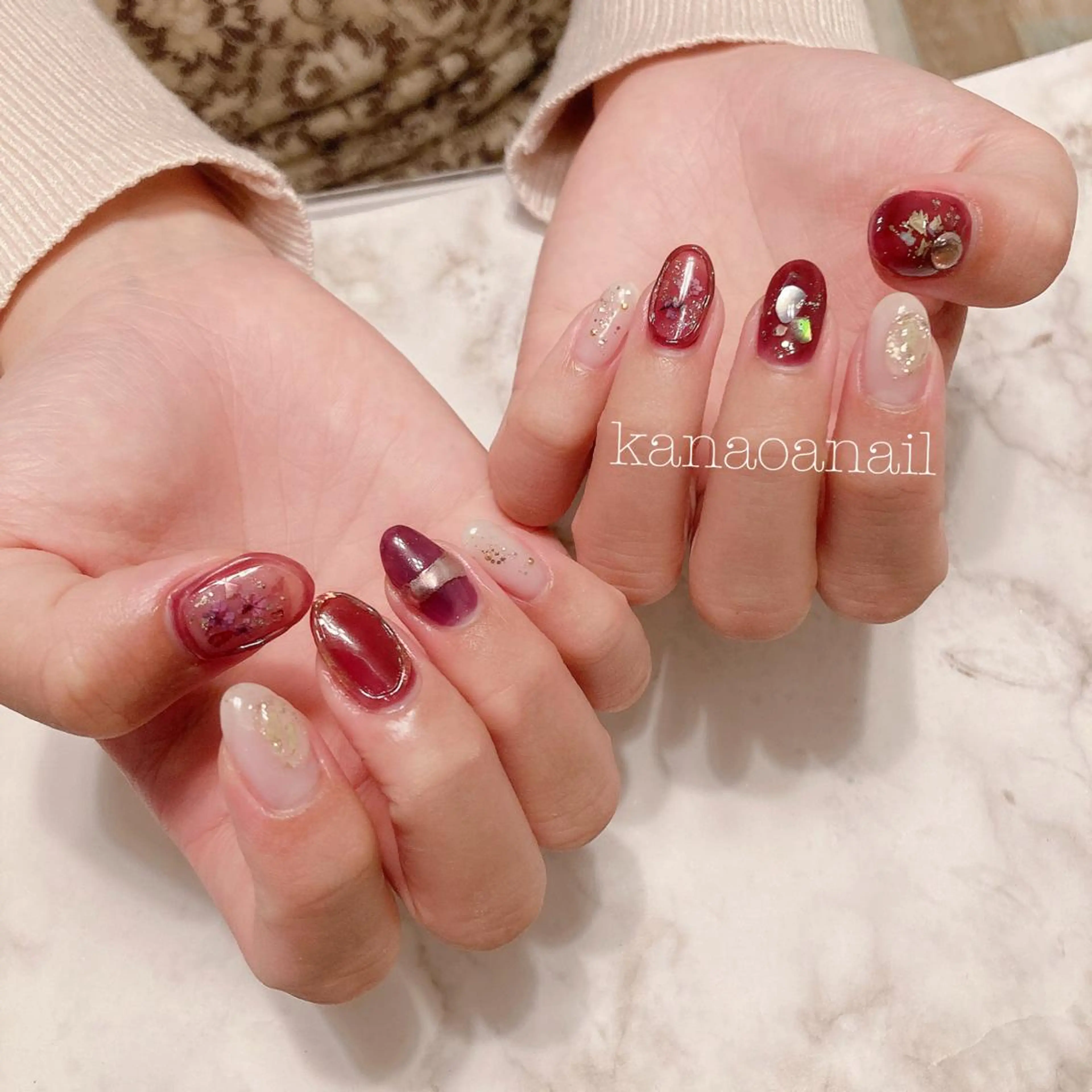 ネイル kanaoa nailのネイルデザイン