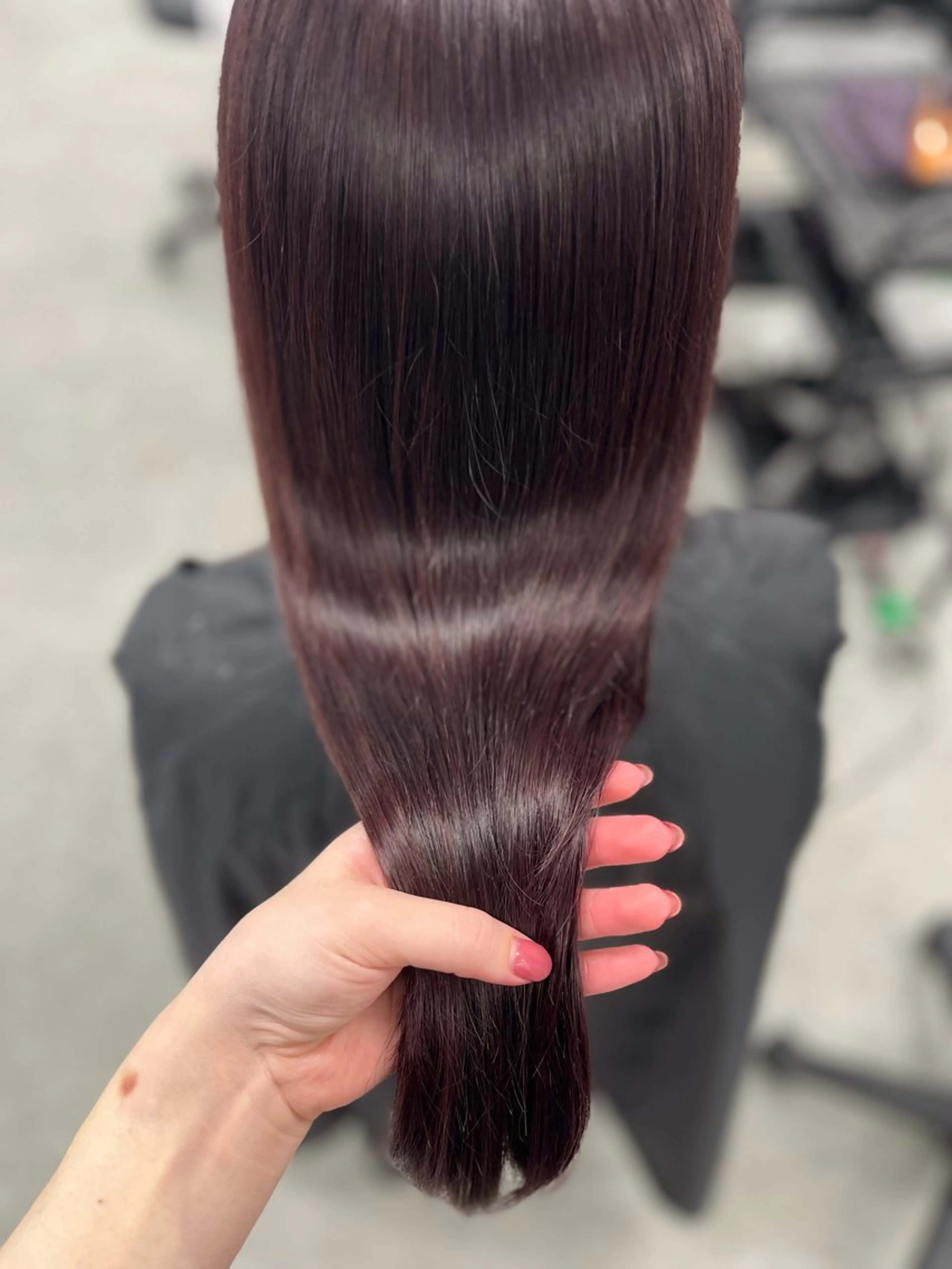 カラー ベージュ・ラベンダー カラー🎀りりのヘアスタイル