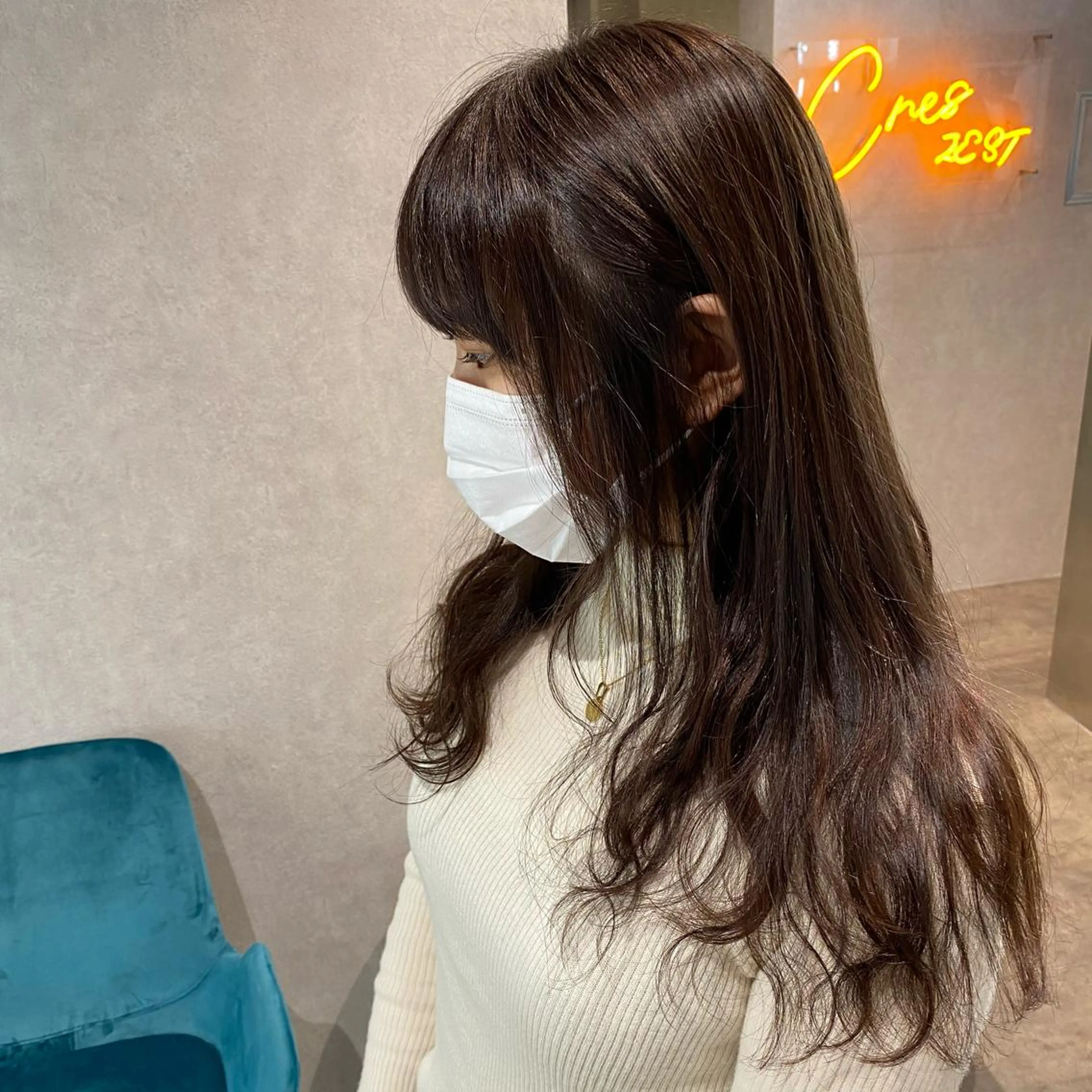 ロング カラー ヘアアレンジ ネイル マツエク・マツパ XENA表参道 MIKUのヘアスタイル