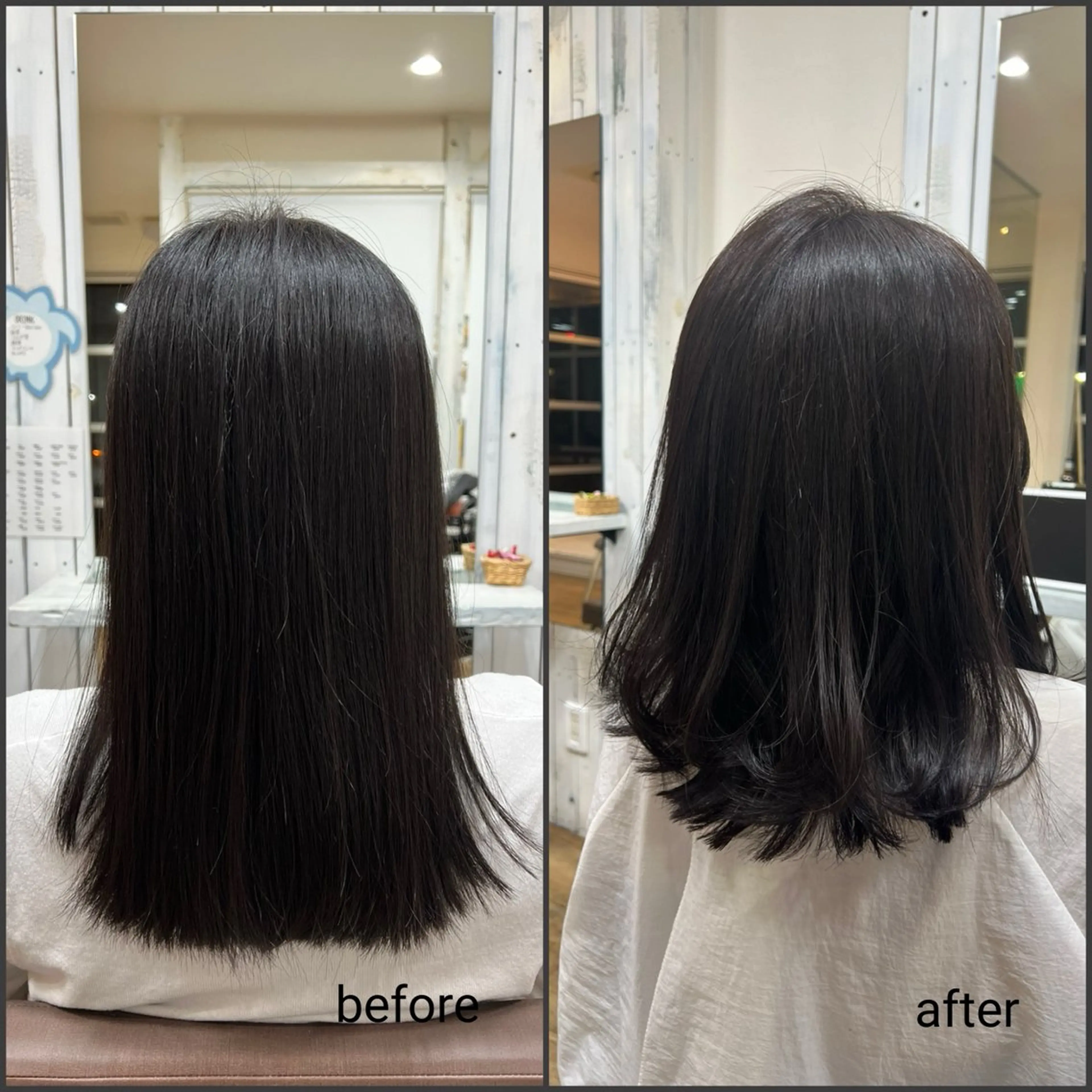 セミロング レイヤーカット kokua hair design／大西のヘアスタイル