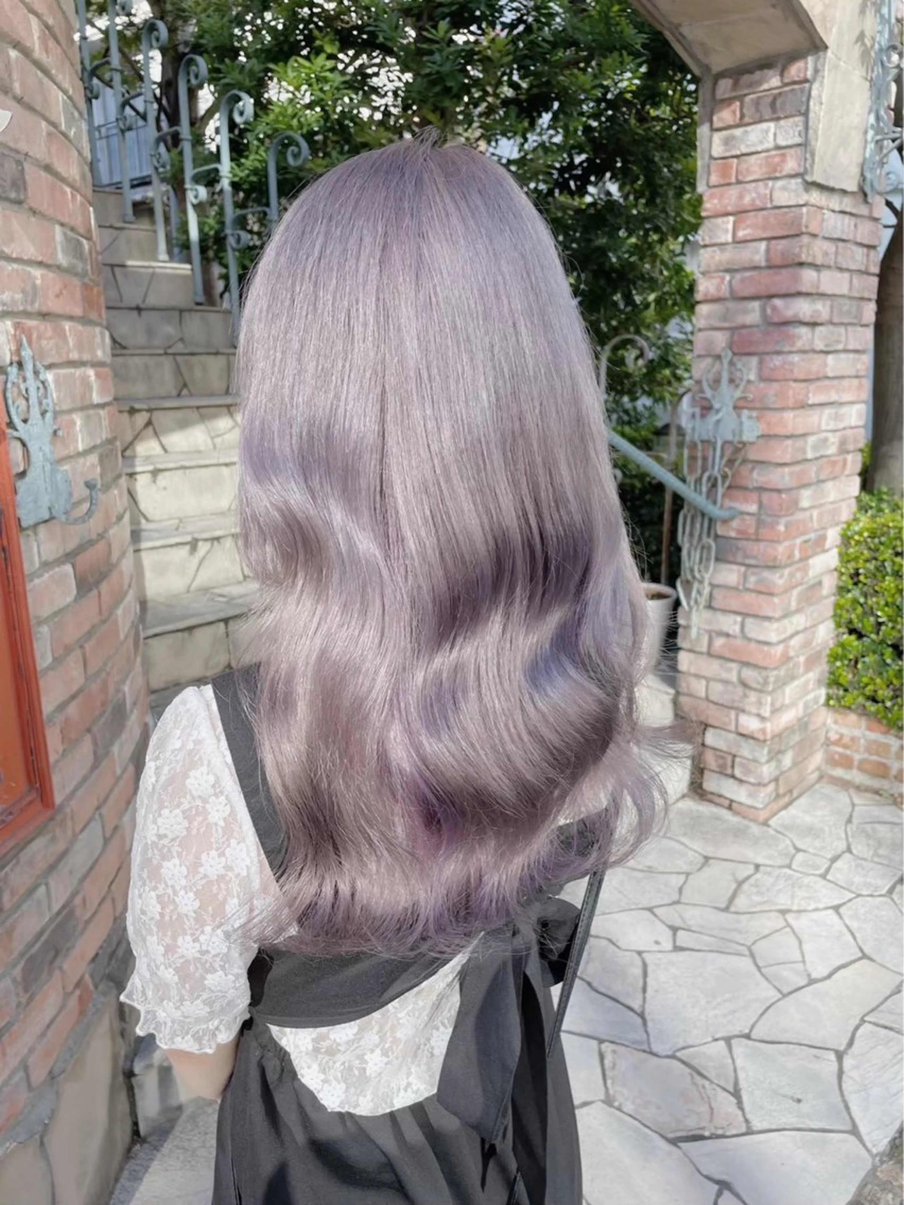 【初回限定】ワンブリーチカラー🐬【ブリーチ＋ワンカラー】🐬➕【💙似合わせカット💙】➕髪質改善トリートメント付きの写真