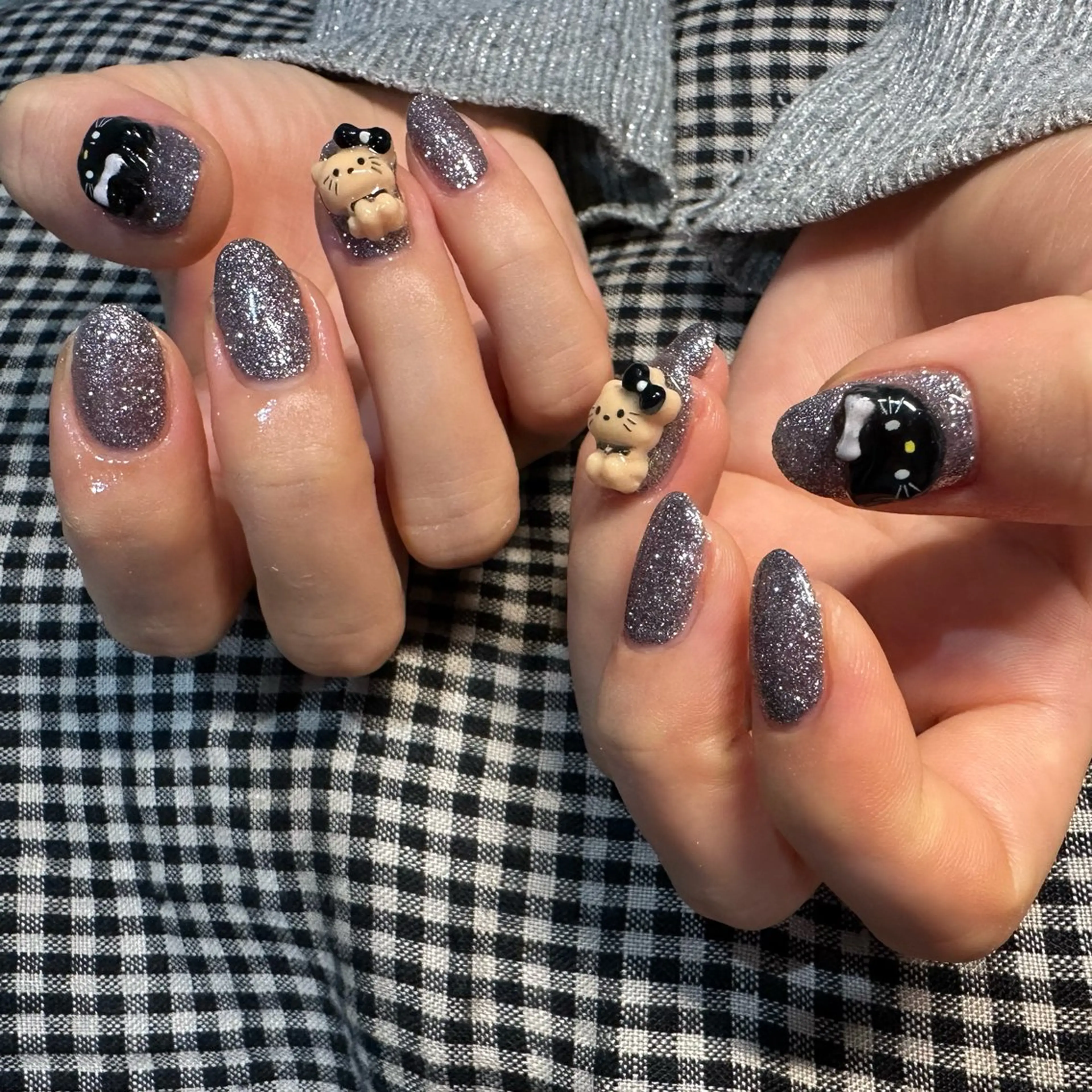 ネイル フラッシュネイル ハンドネイル fukuyasu rikaのネイルデザイン