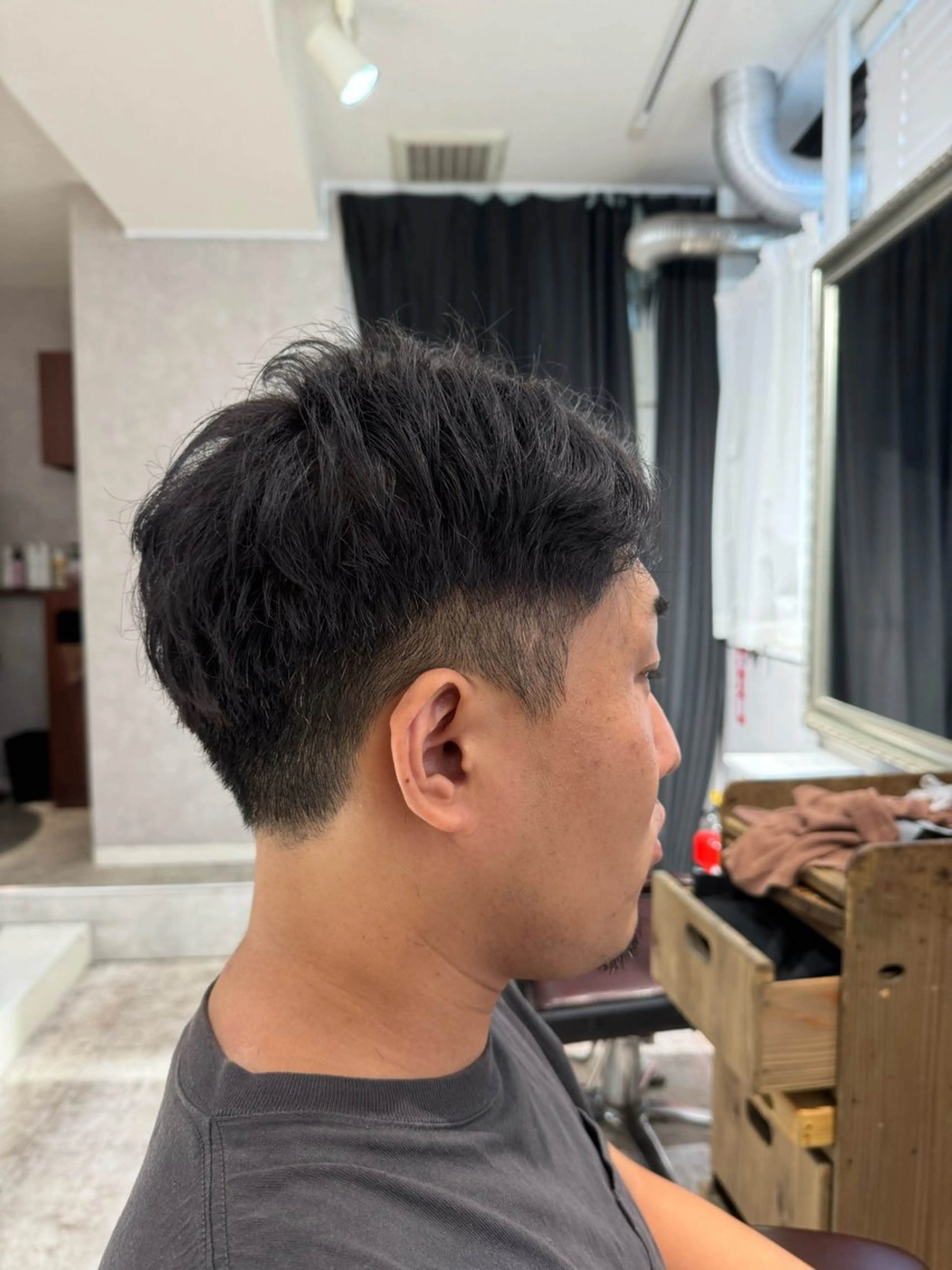 カラー メンズ アッシュ 山口 彩乃のヘアスタイル