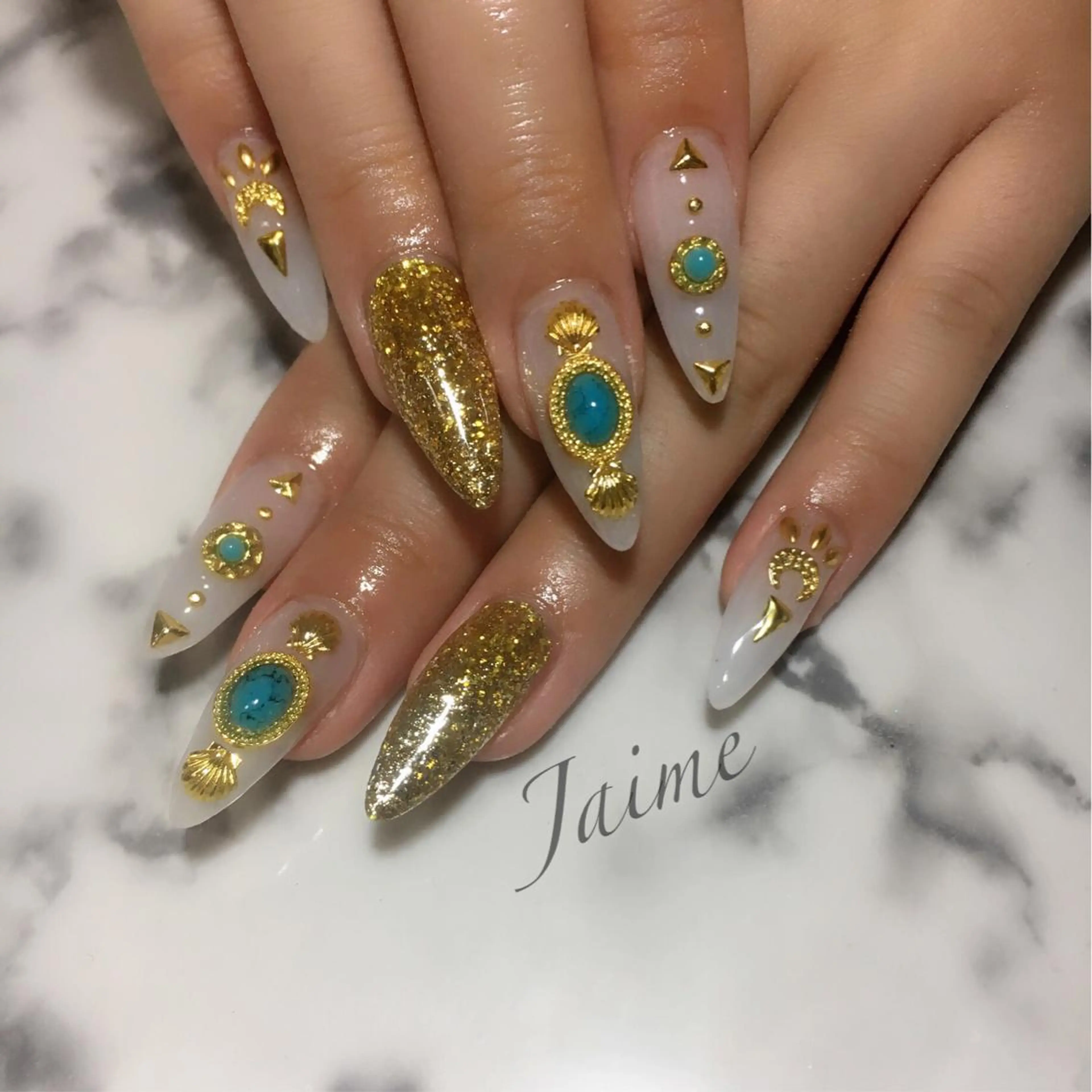 ネイル ハンドネイル Jaime Yuiのネイルデザイン