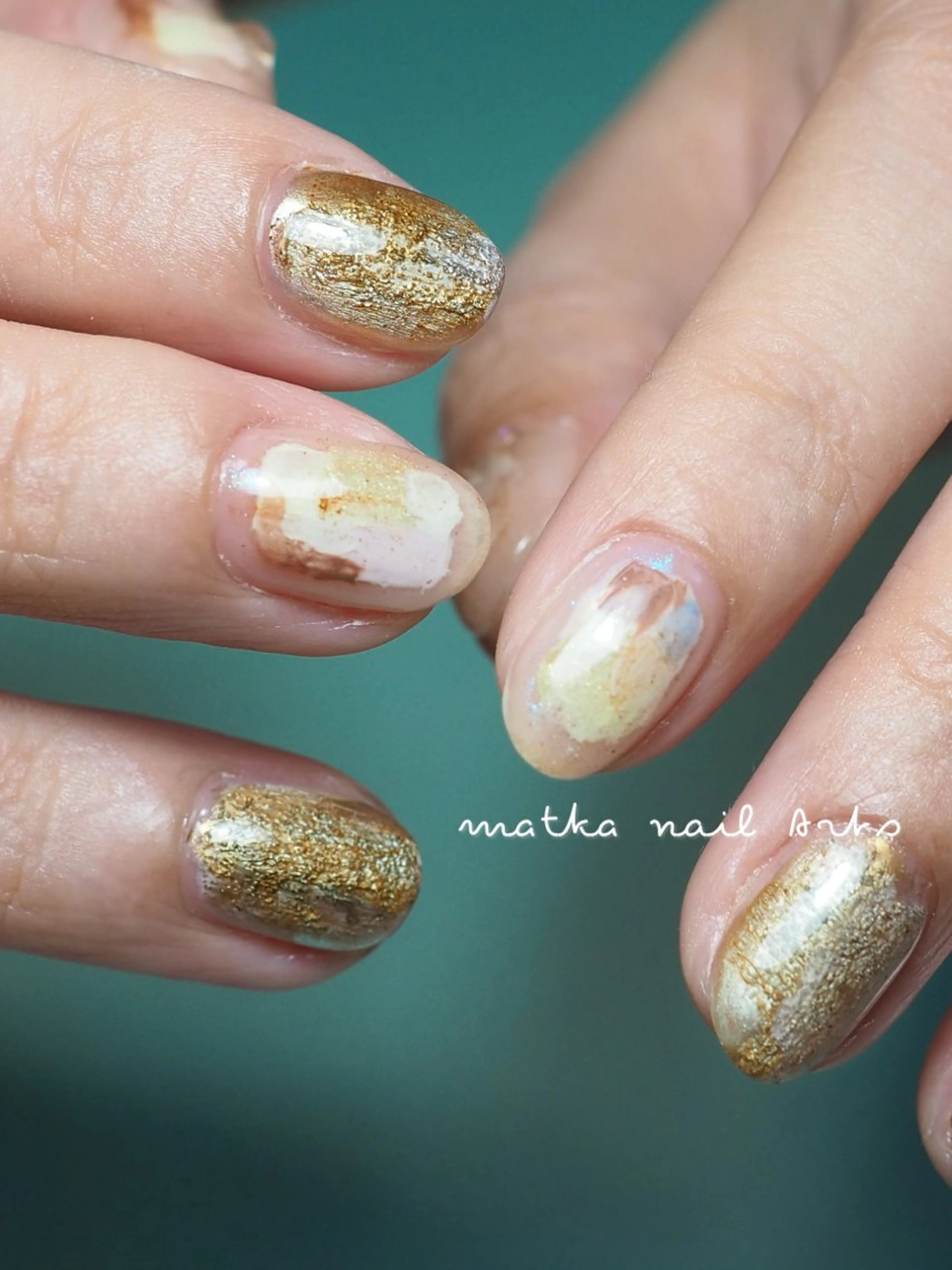 ネイル アートネイル ジェルネイル マグネットネイル ニュアンスネイル ワンカラーネイル ネイルとタロット/ ユウのその他イメージ