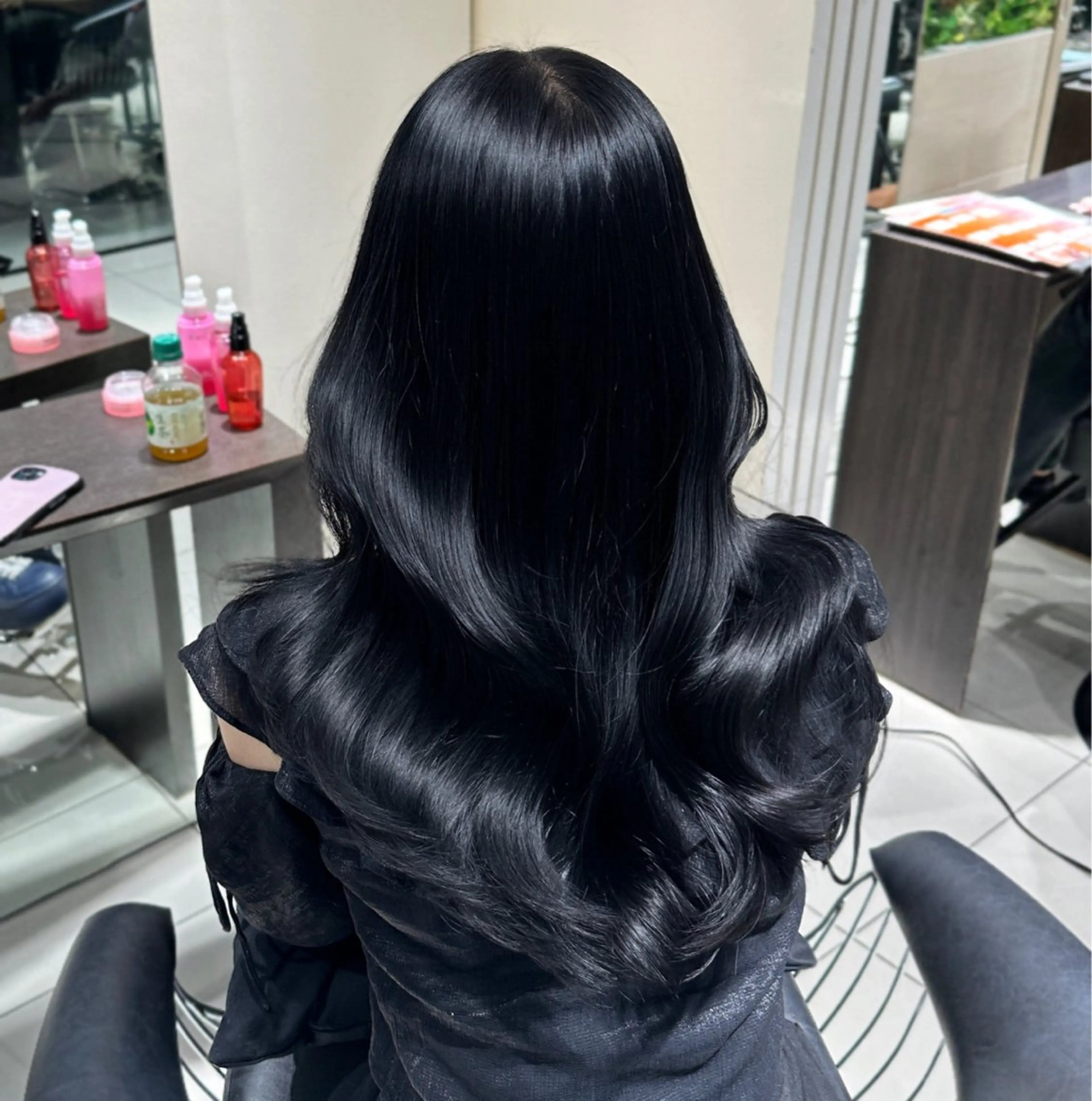 カラー ヘアカラー 韓国系艶髪🎀 miyuuのヘアスタイル