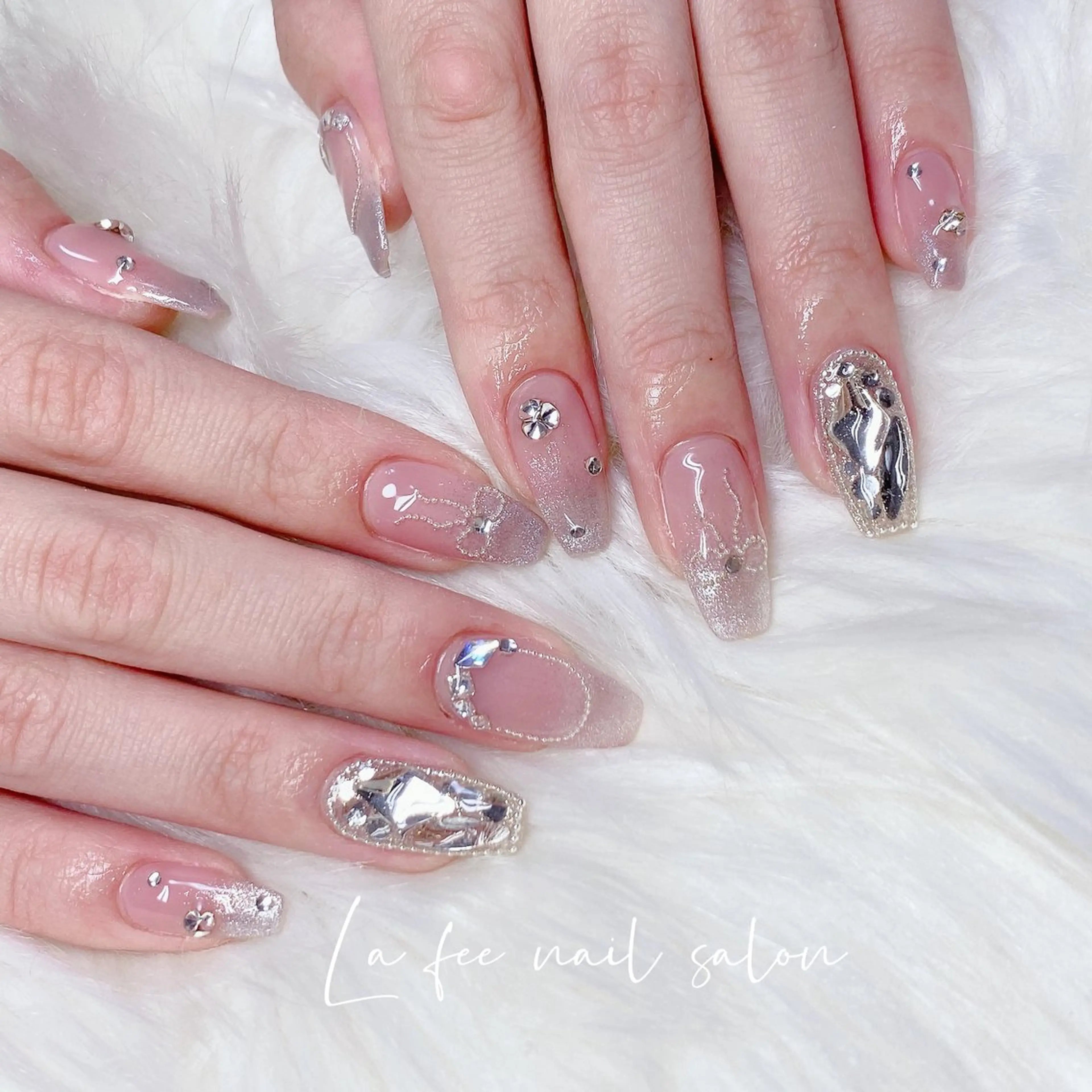 ネイル ハンドネイル ハンドケア La feeのネイルデザイン