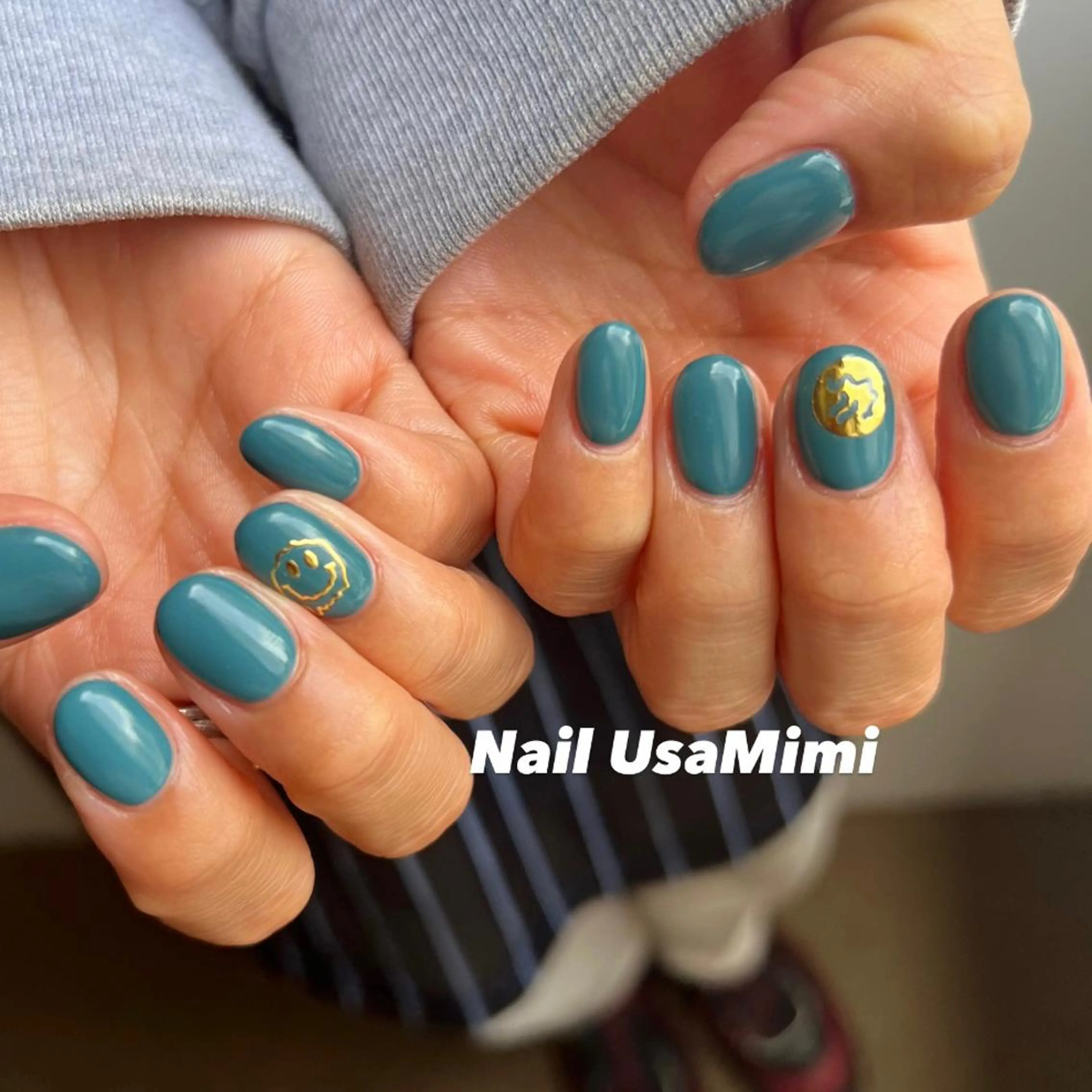 ネイル フットネイル ジェルネイル キラキラネイル マグネットネイル 持ち込み 本町ネイルNail UsaMimiのネイルデザイン
