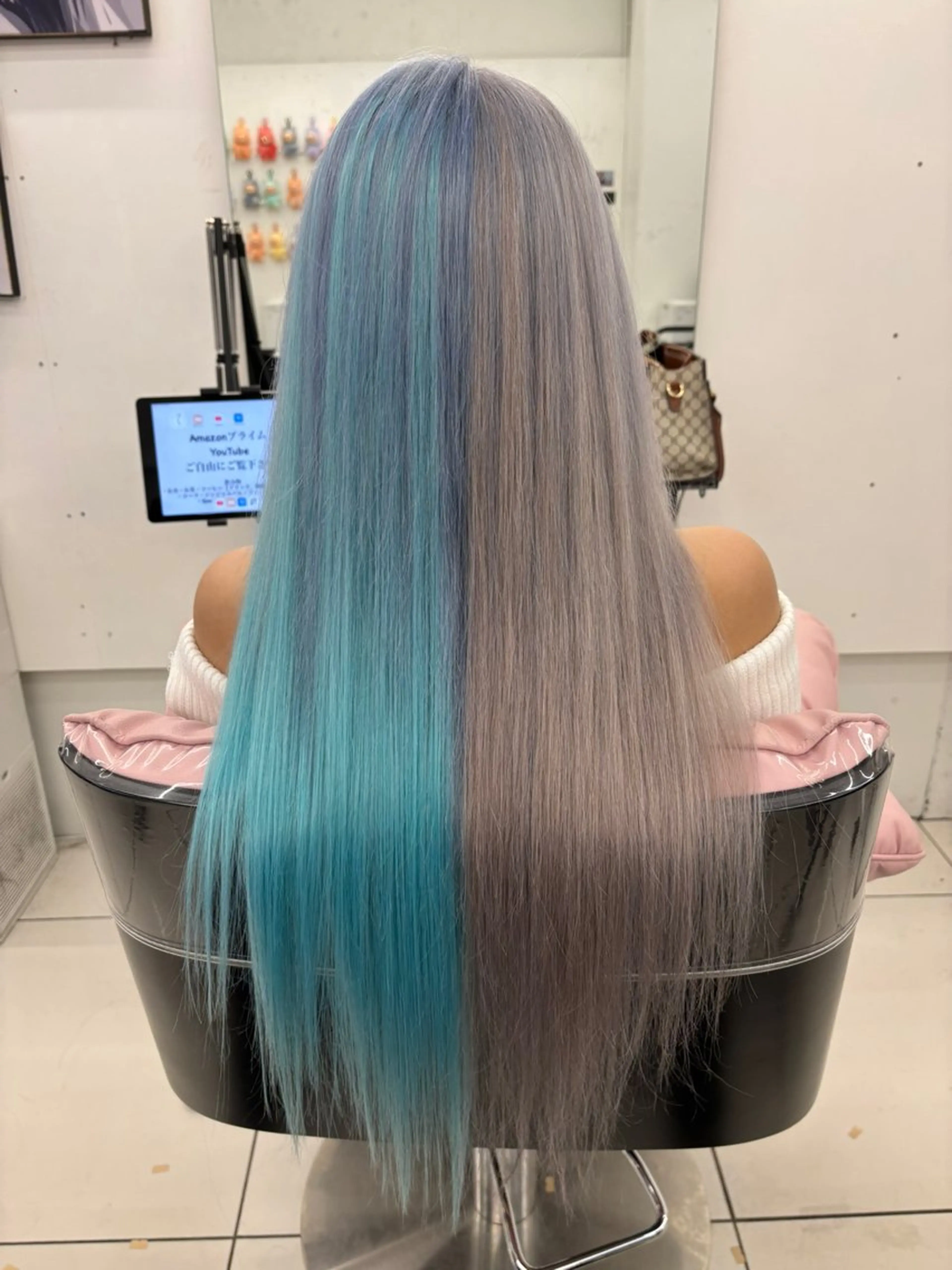 ロング エクステ 中村 海星のヘアスタイル