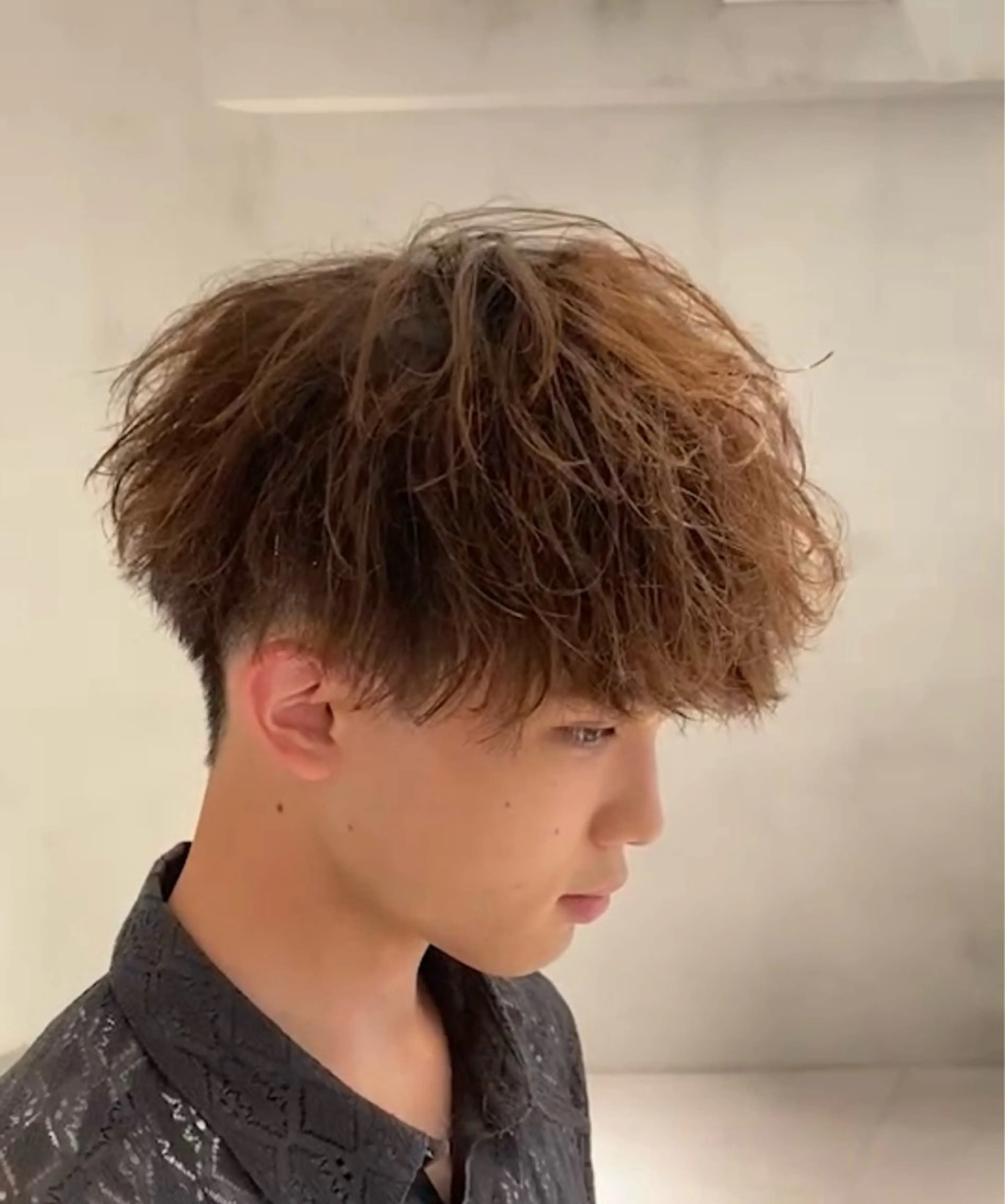 メンズ マッシュ 刈り上げ ザサードヘア津田沼所属・メンズカットモデル/ 簗川　渡のヘアスタイル