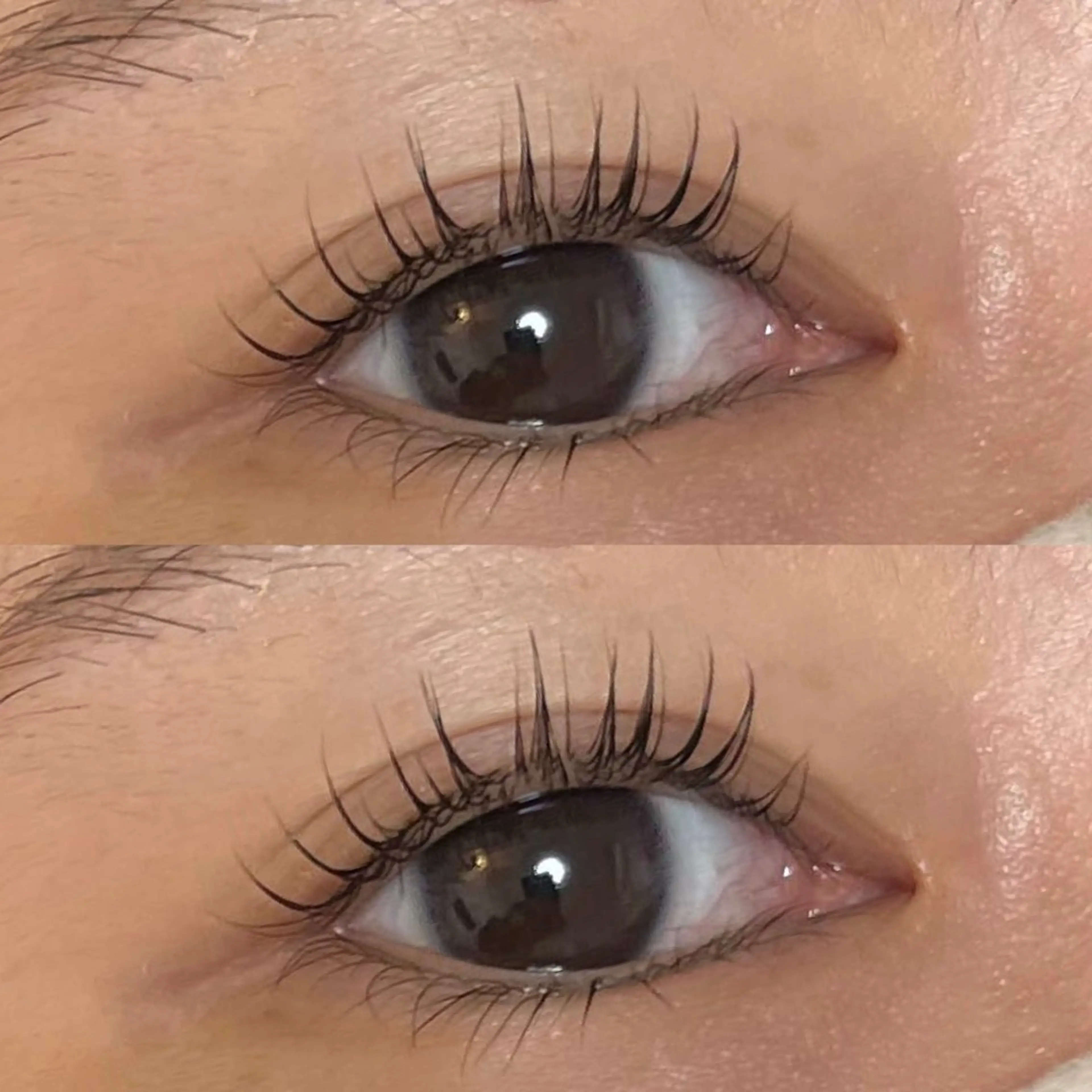 マツエク・マツパ 韓国風顔まわり/ベー ジュ/マツエク♡美咲のヘアスタイル