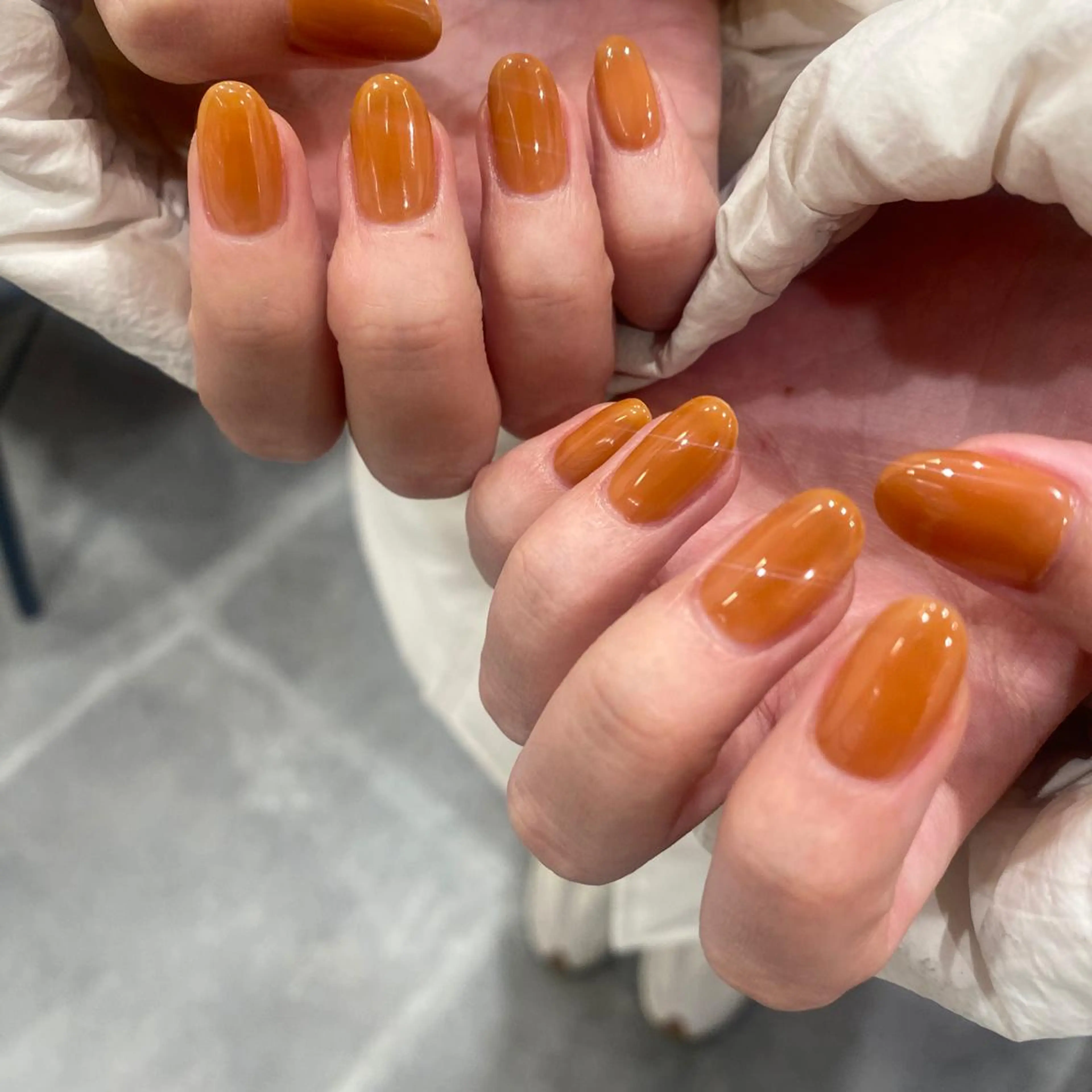 ネイル ハンドネイル NINEnami ニュアンスネイルのネイルデザイン