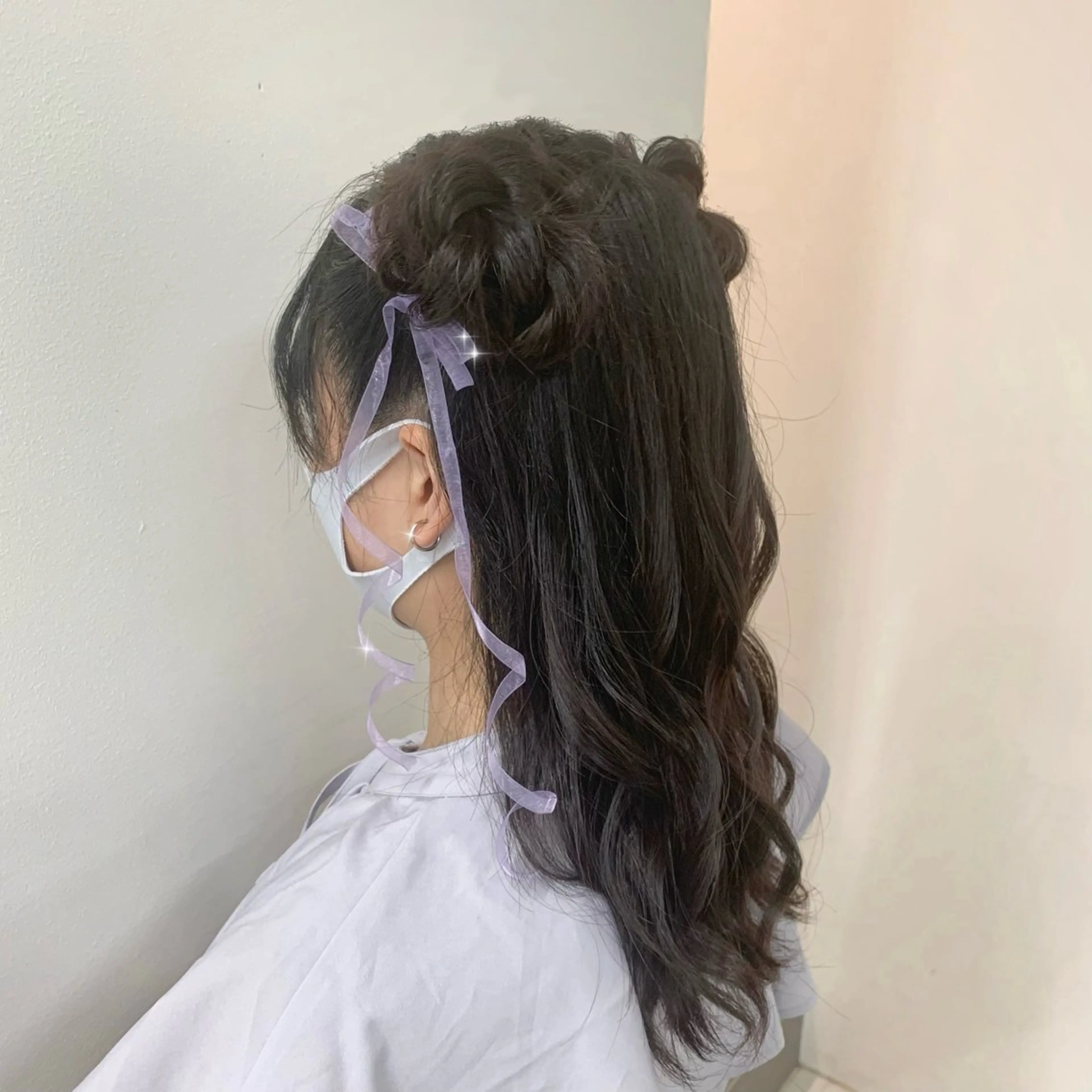 ヘアアレンジ お団子ヘア 🩶ヘアセット Ayaha🩶のヘアスタイル