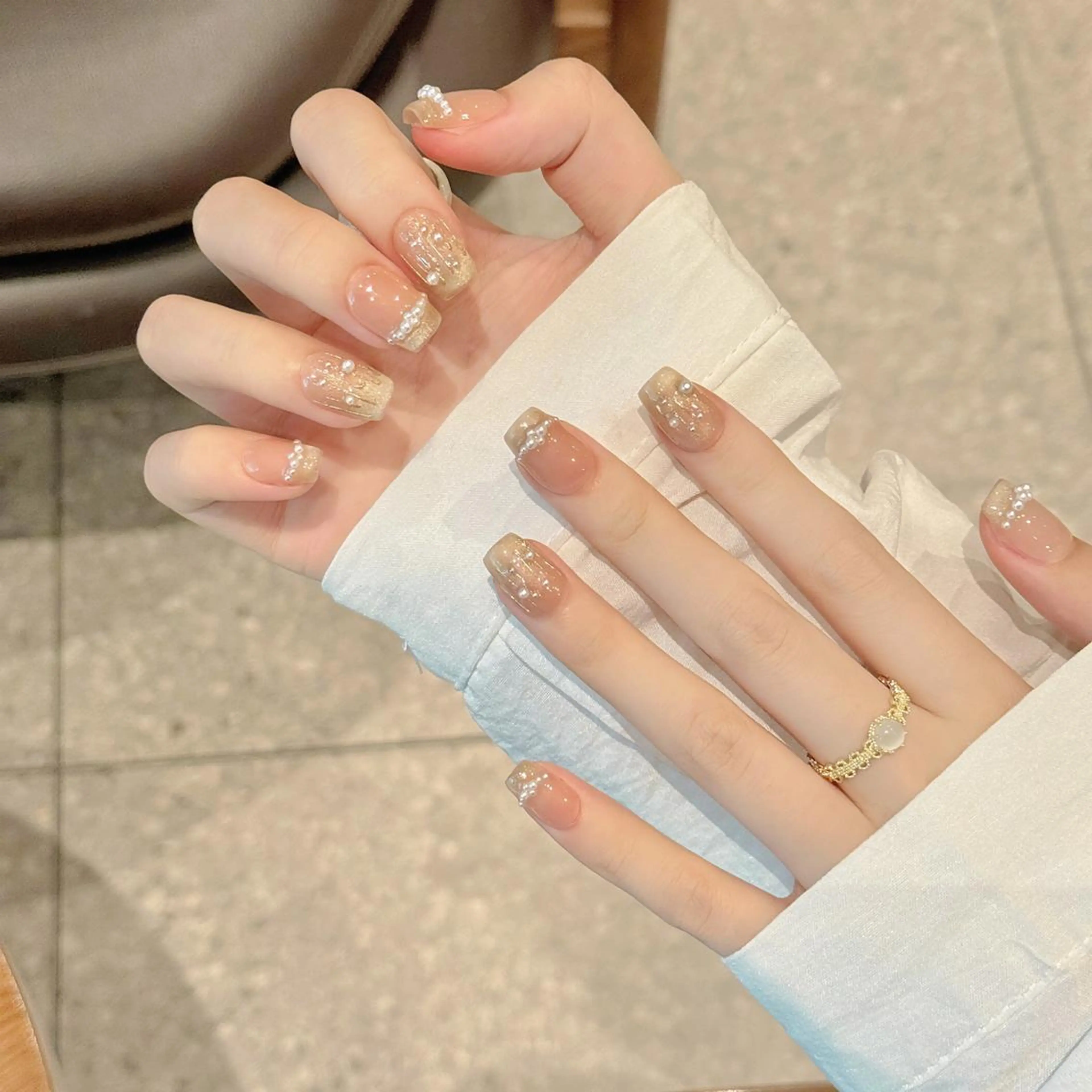 ネイル ジェルネイル スカルプネイル ネイルチップ 純江 HALIのネイルデザイン