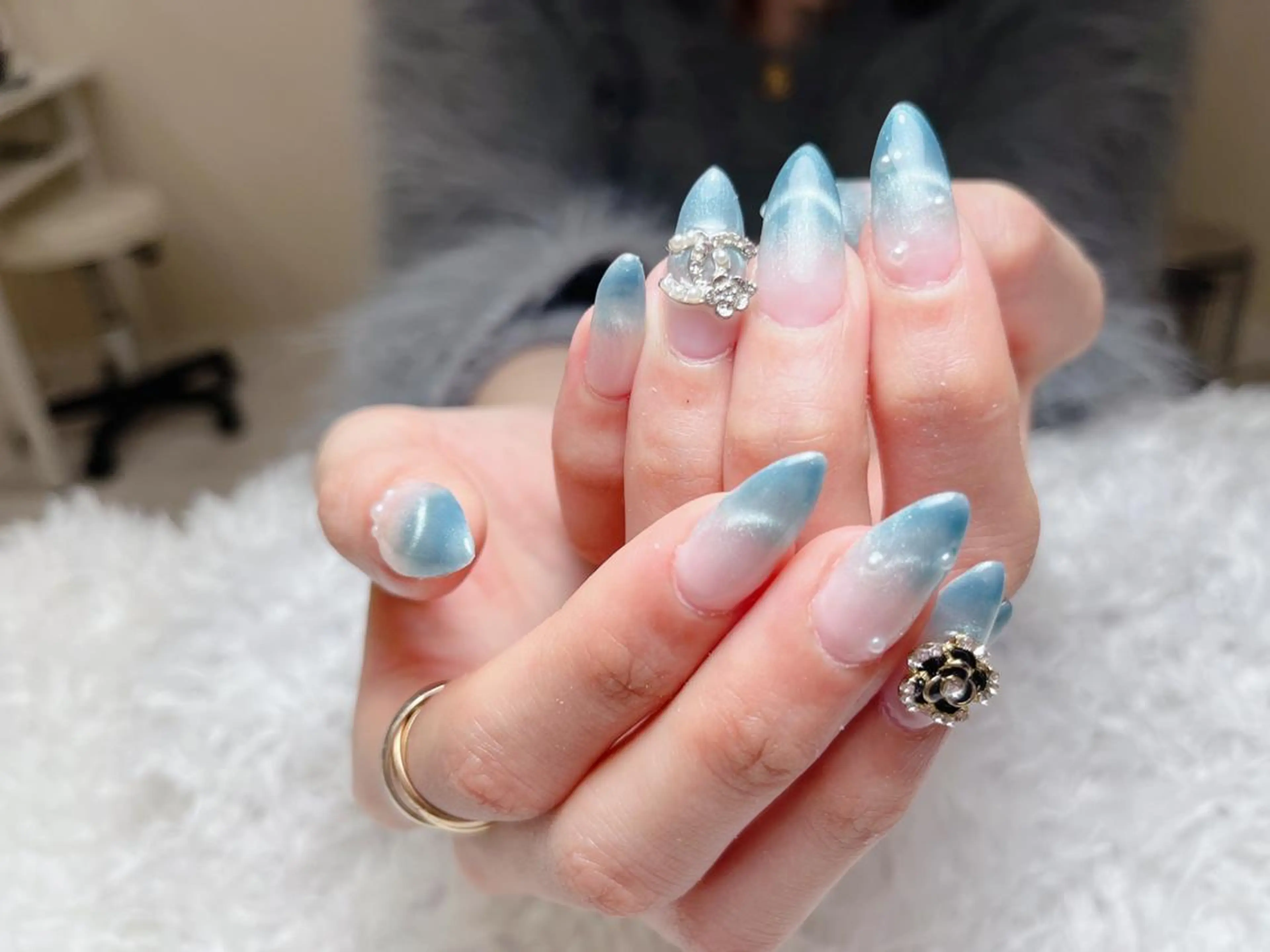 ネイル na🎀🎀na ちゅるちゅるのネイルデザイン