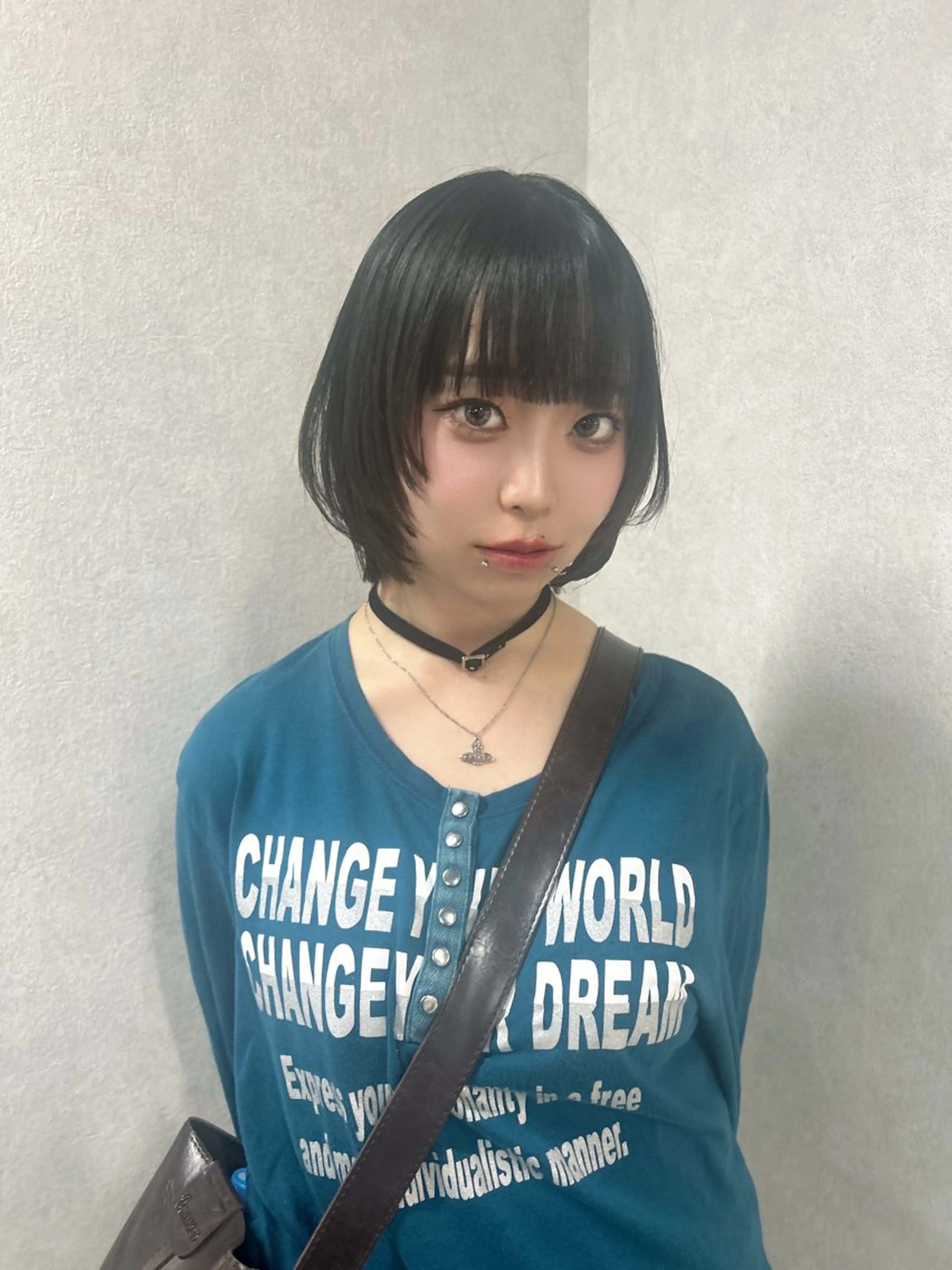 ショート ボブ ウルフカット 髪質改善大阪/ 酸性縮毛矯正/ゆうとのヘアスタイル