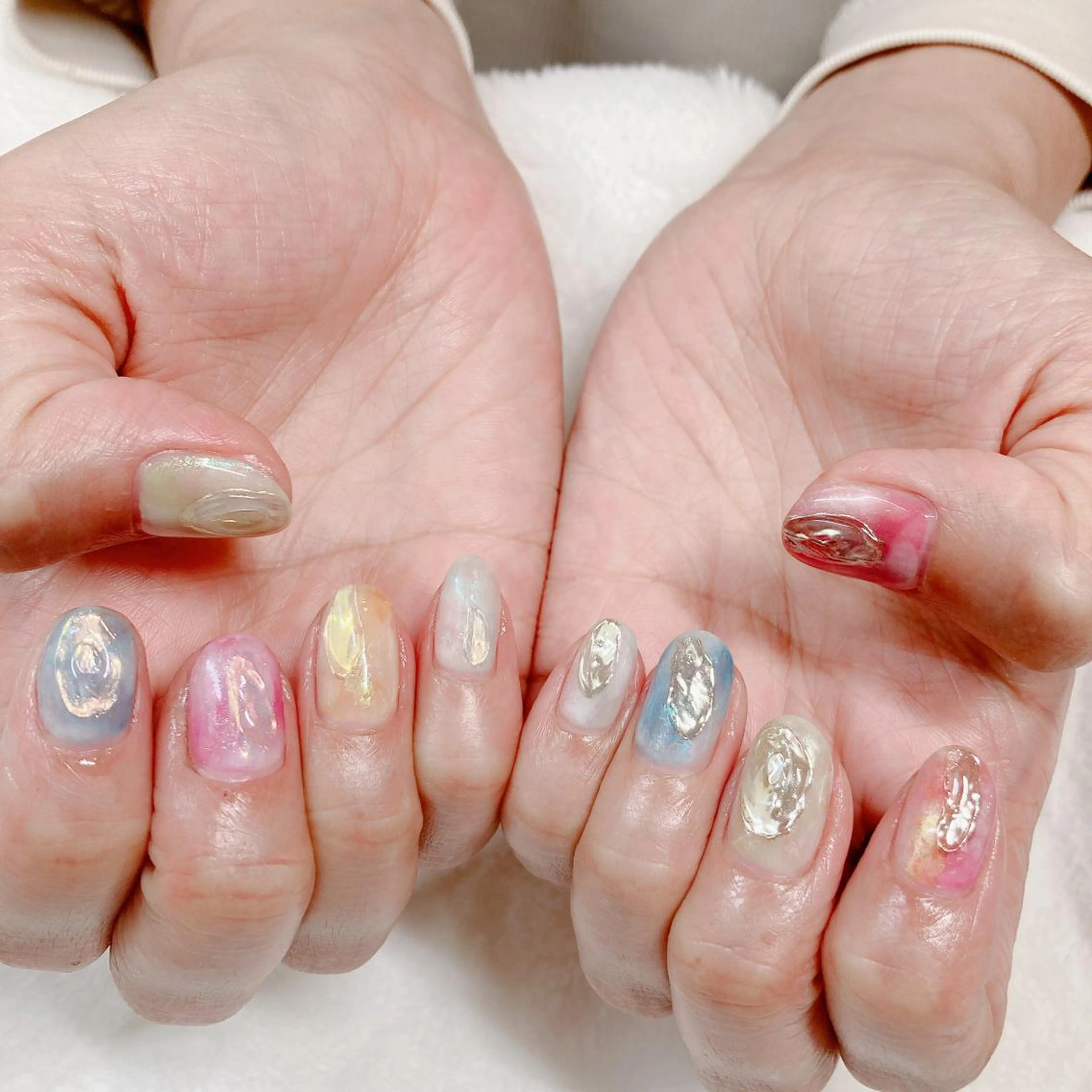 ネイル ハンドネイル 根津 綾子のネイルデザイン