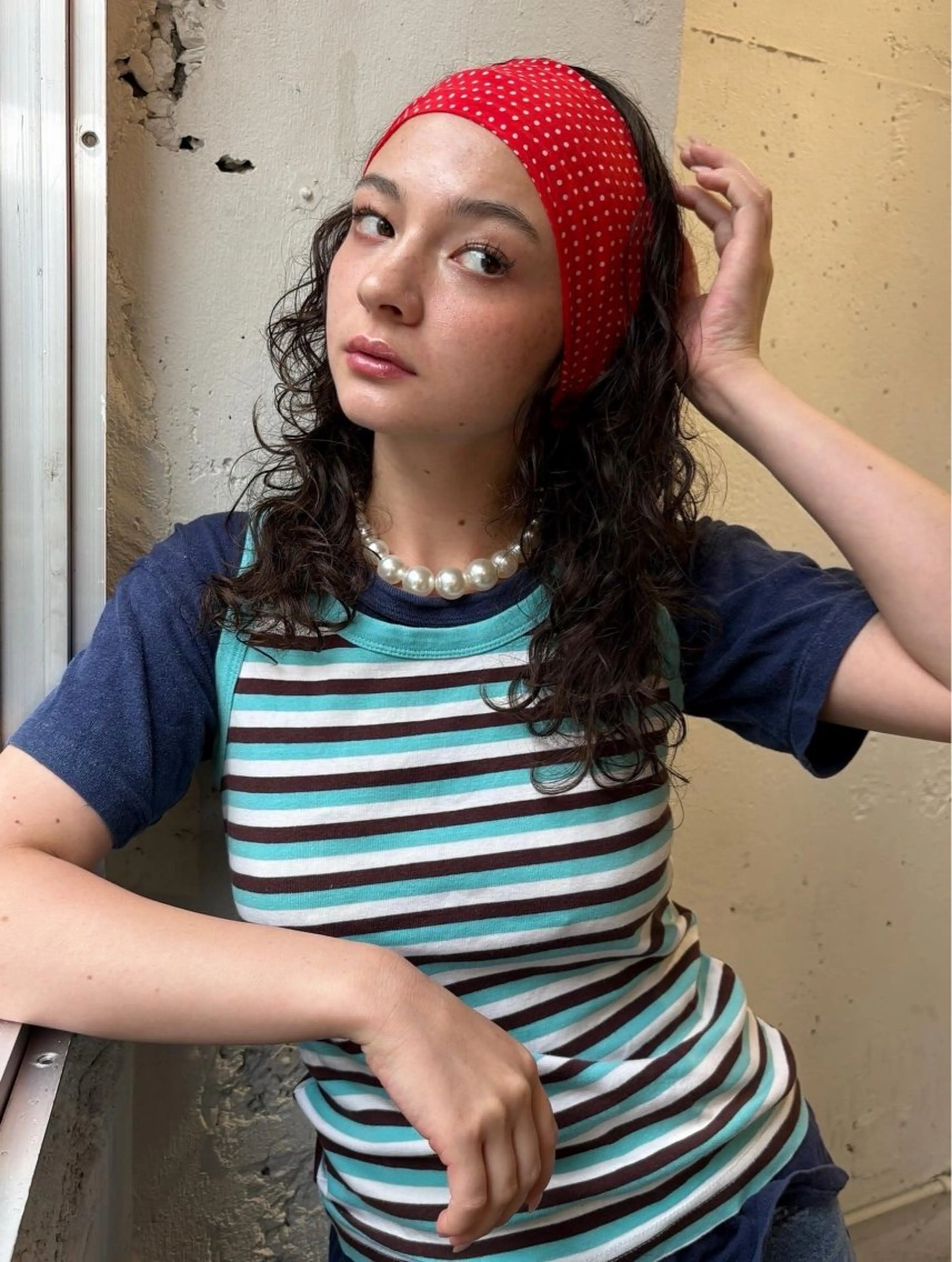 セミロング ✴︎UNU ✴︎モエカのヘアスタイル