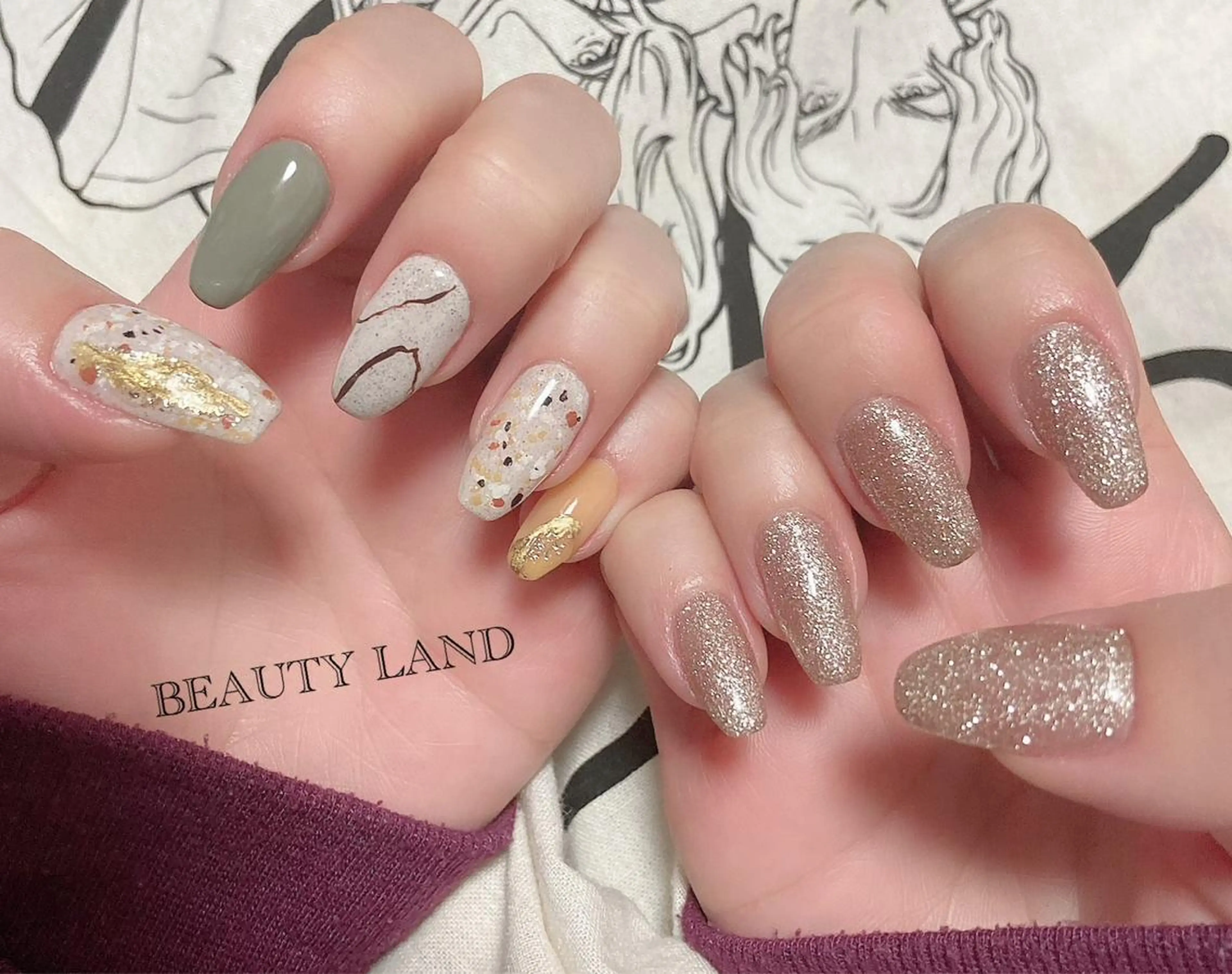 ネイル 市川駅 ✿中津のネイルデザイン