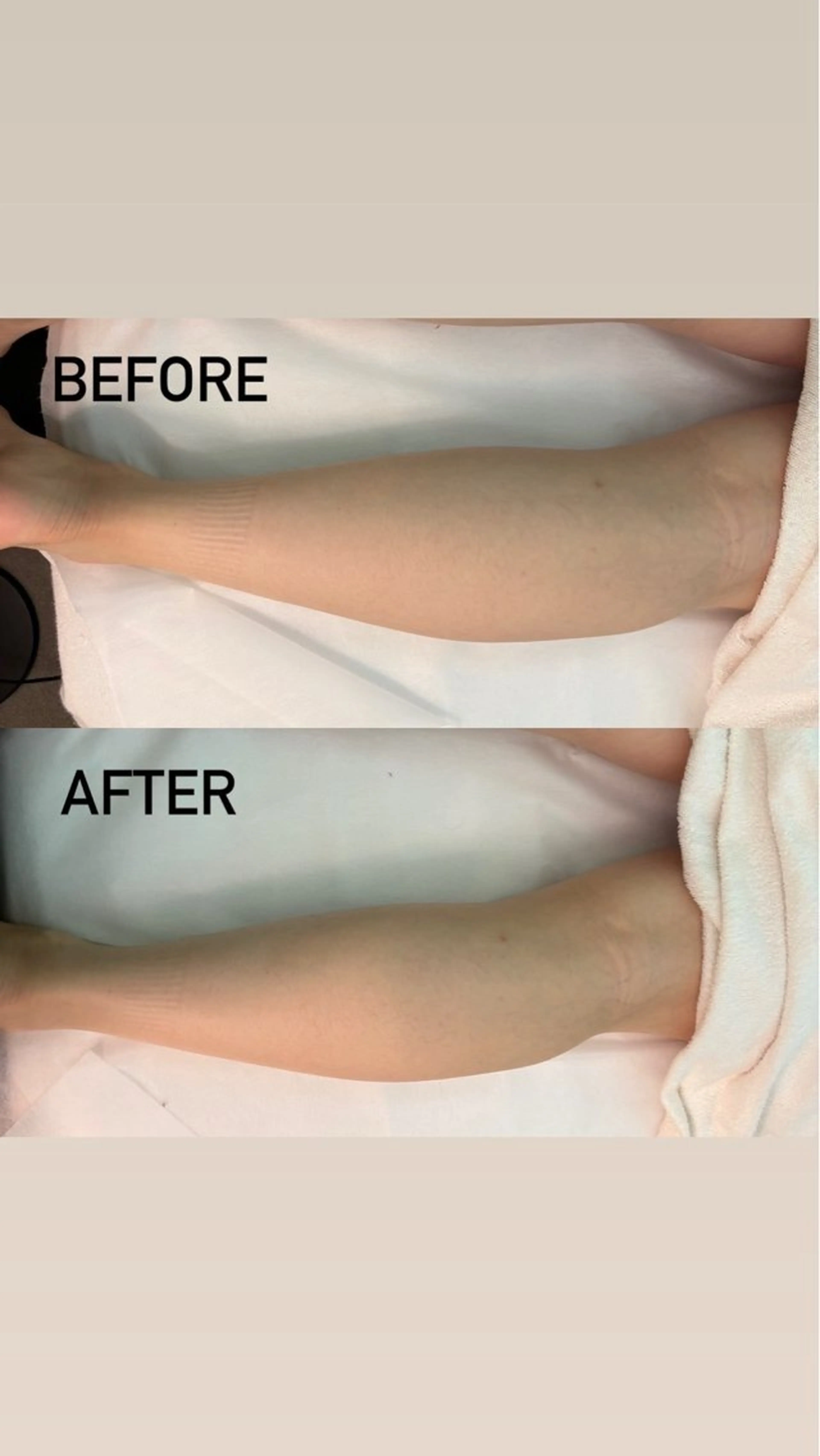 癒しのボディマッサージ　脚のみの写真