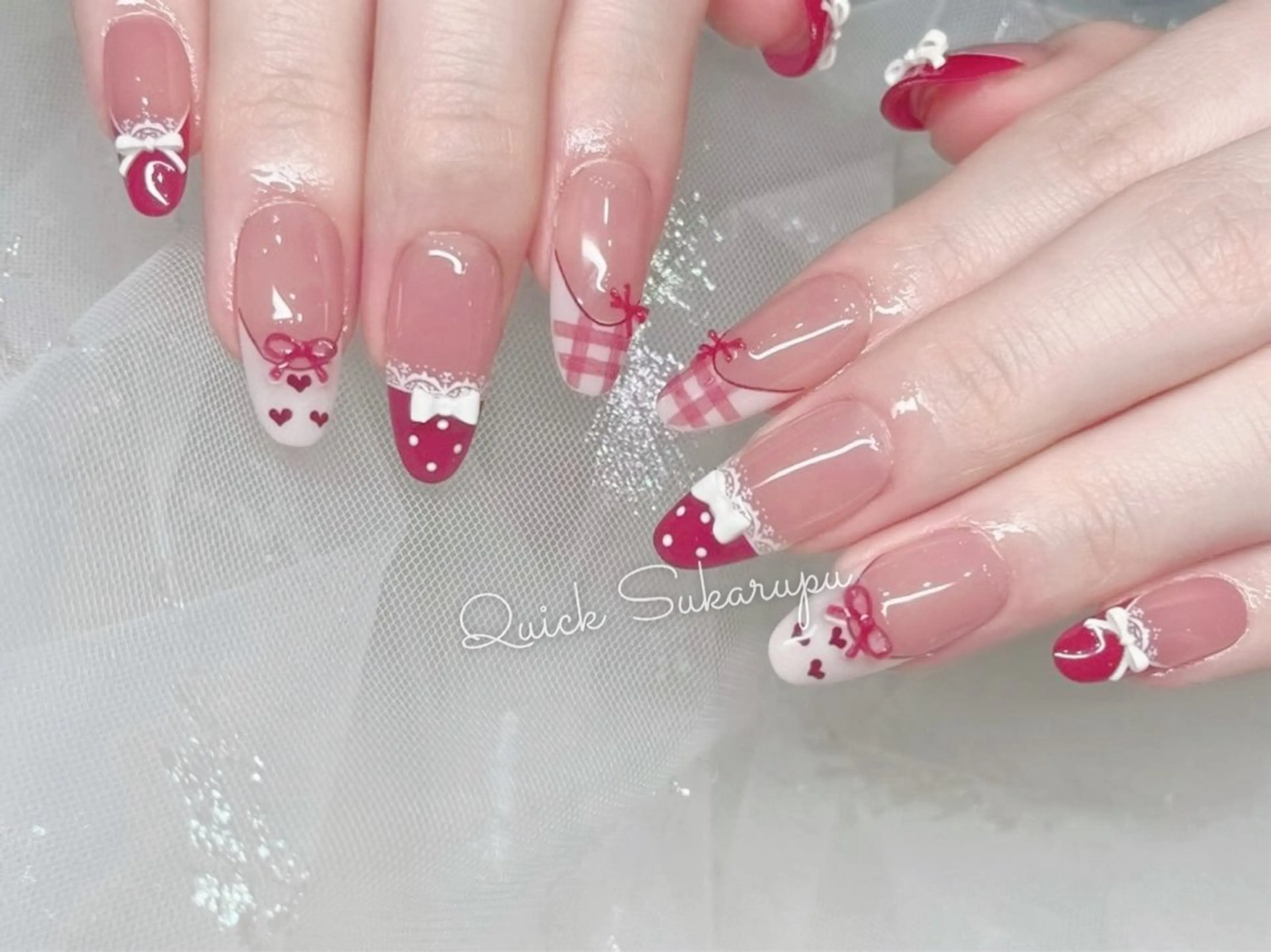 ネイル ハンドネイル Quick Sukarupu 高田馬場店所属・Quick Sukarupuのネイルデザイン