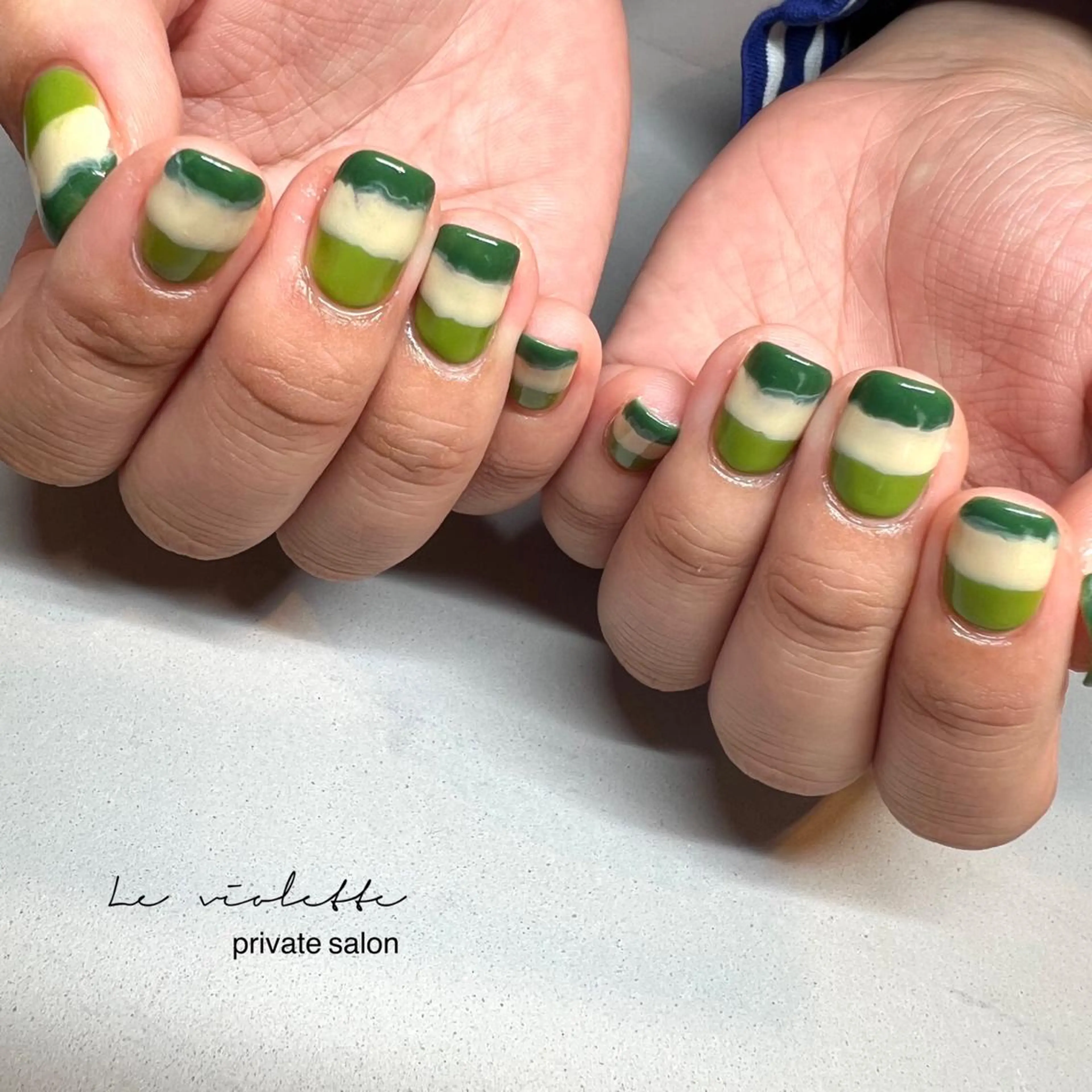 ネイル ハンドネイル le violette所属・le violetteのネイルデザイン