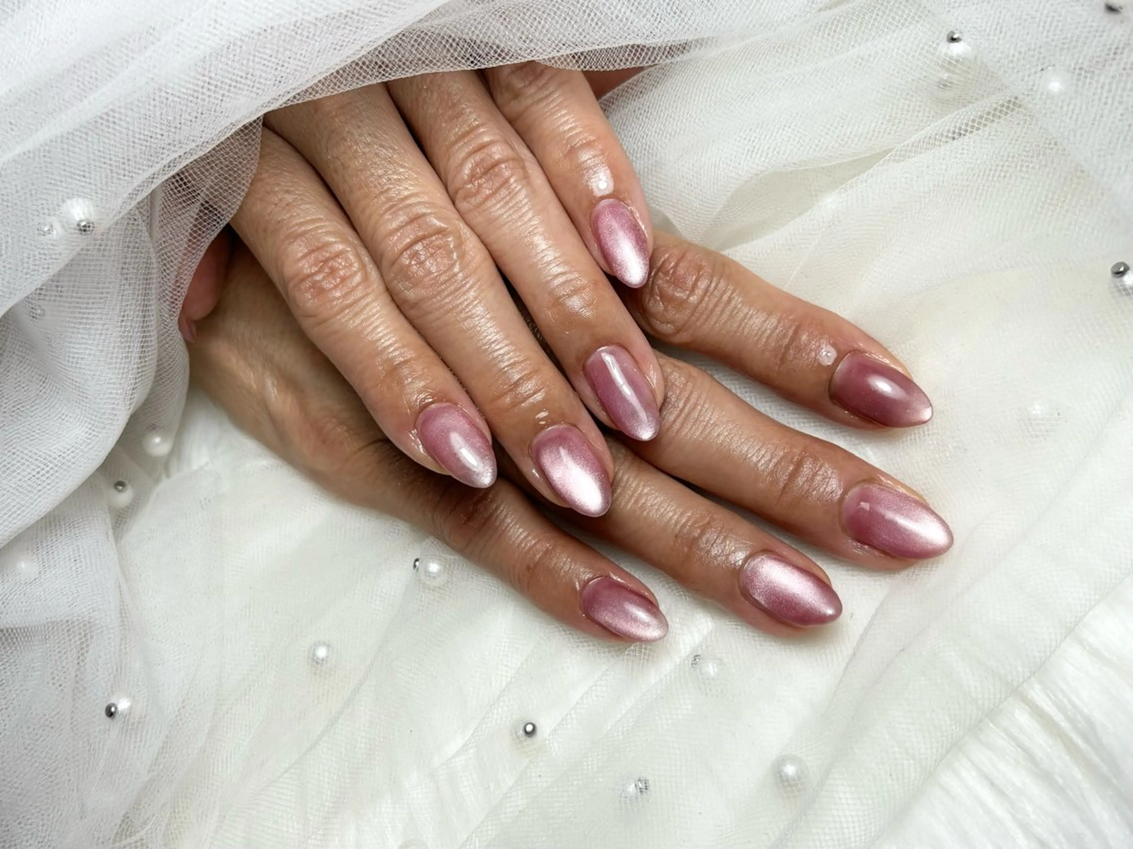 ネイル マグネットネイル ハンドネイル MIKA ♡のネイルデザイン