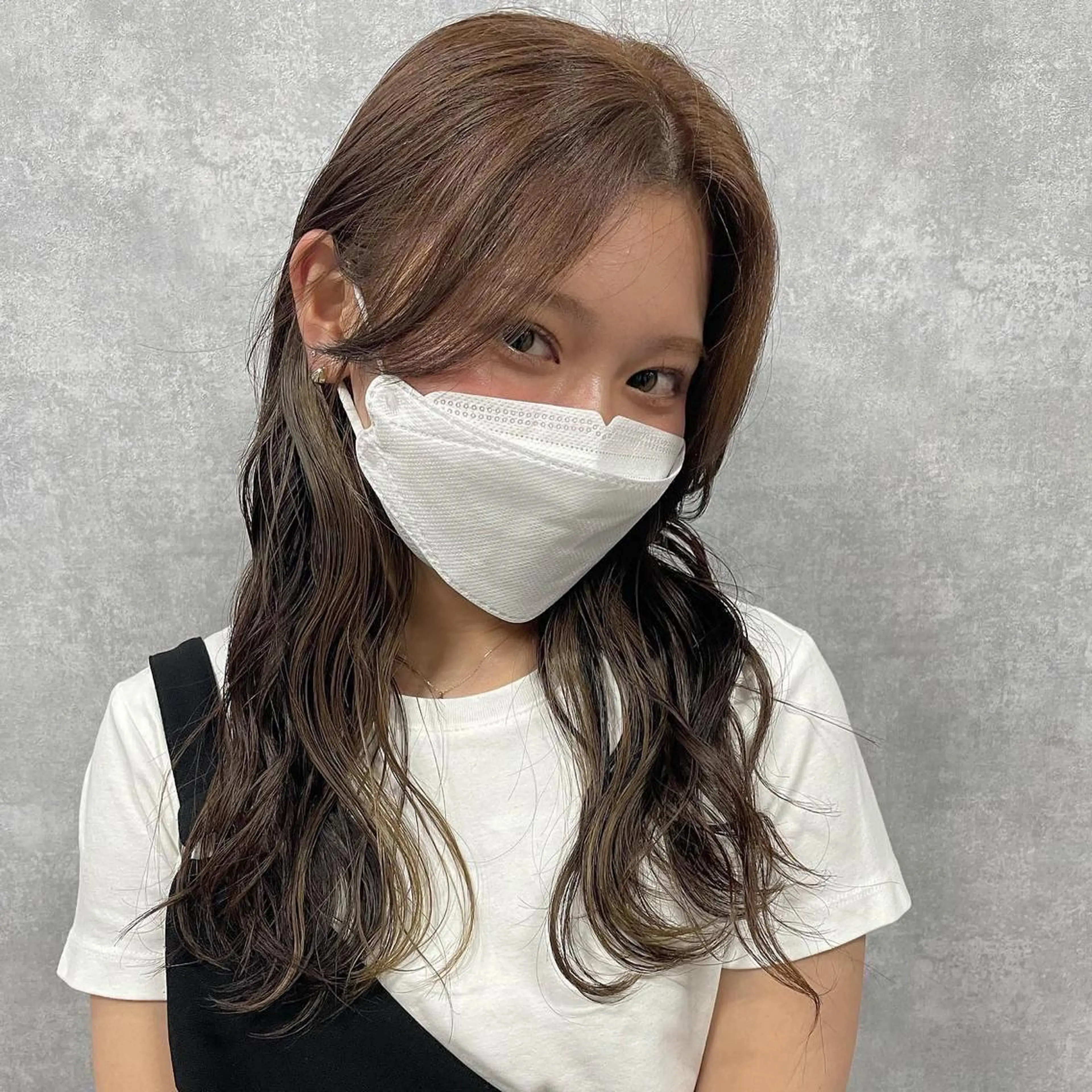 ミディアム 切りっぱなしボブ ショートボブ ミディアムパーマ ミストバング ボブ C’LD hair  produce /シールドヘア所属・モテ髪/ボブ/ショー ト/アダチフウトのヘアスタイル