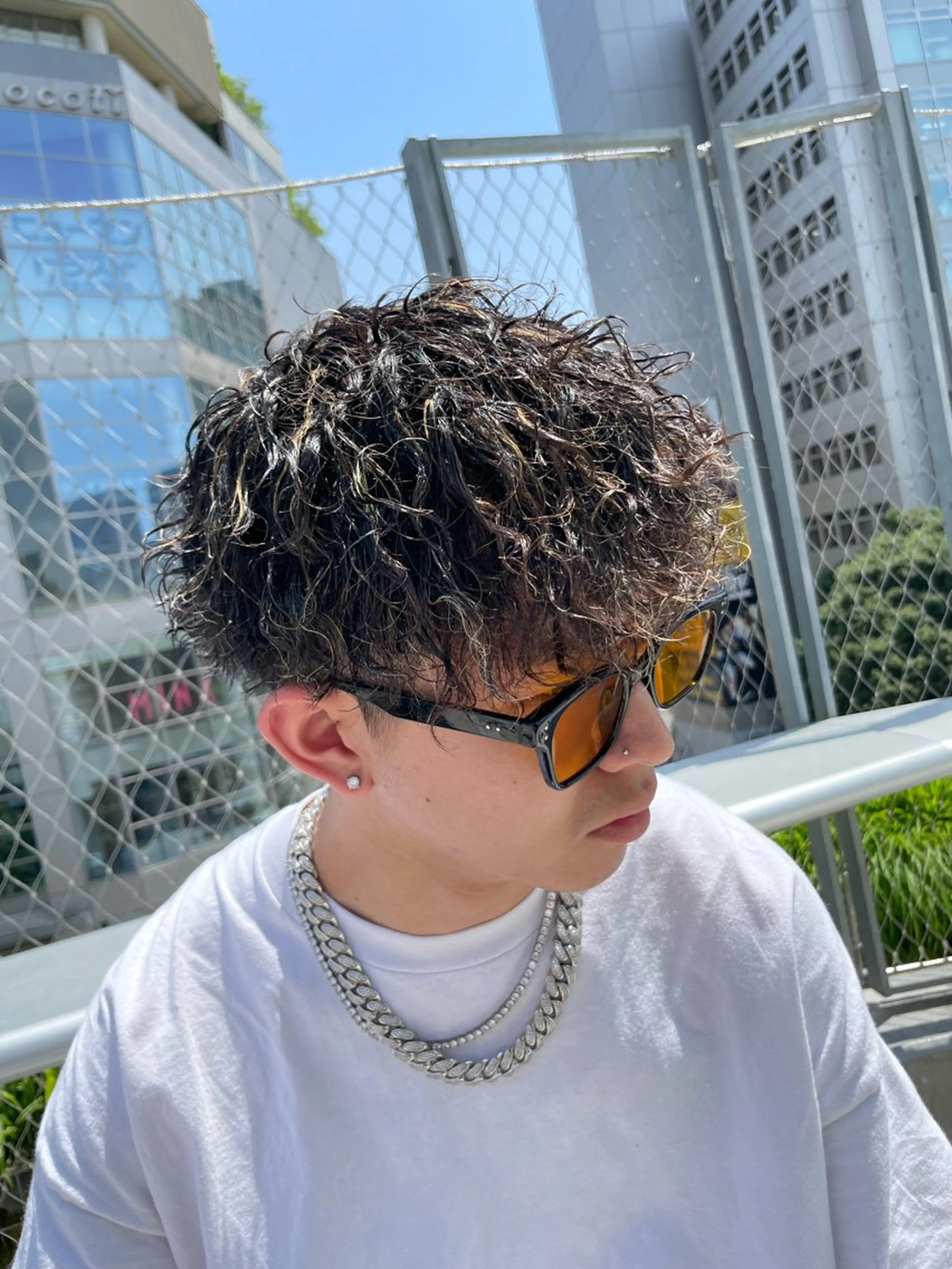 パーマ メンズ メンズパーマ ツイストスパイラルパーマ スパイラルパーマ DIECE  SHIBUYA所属・小野寺 彗人のヘアスタイル