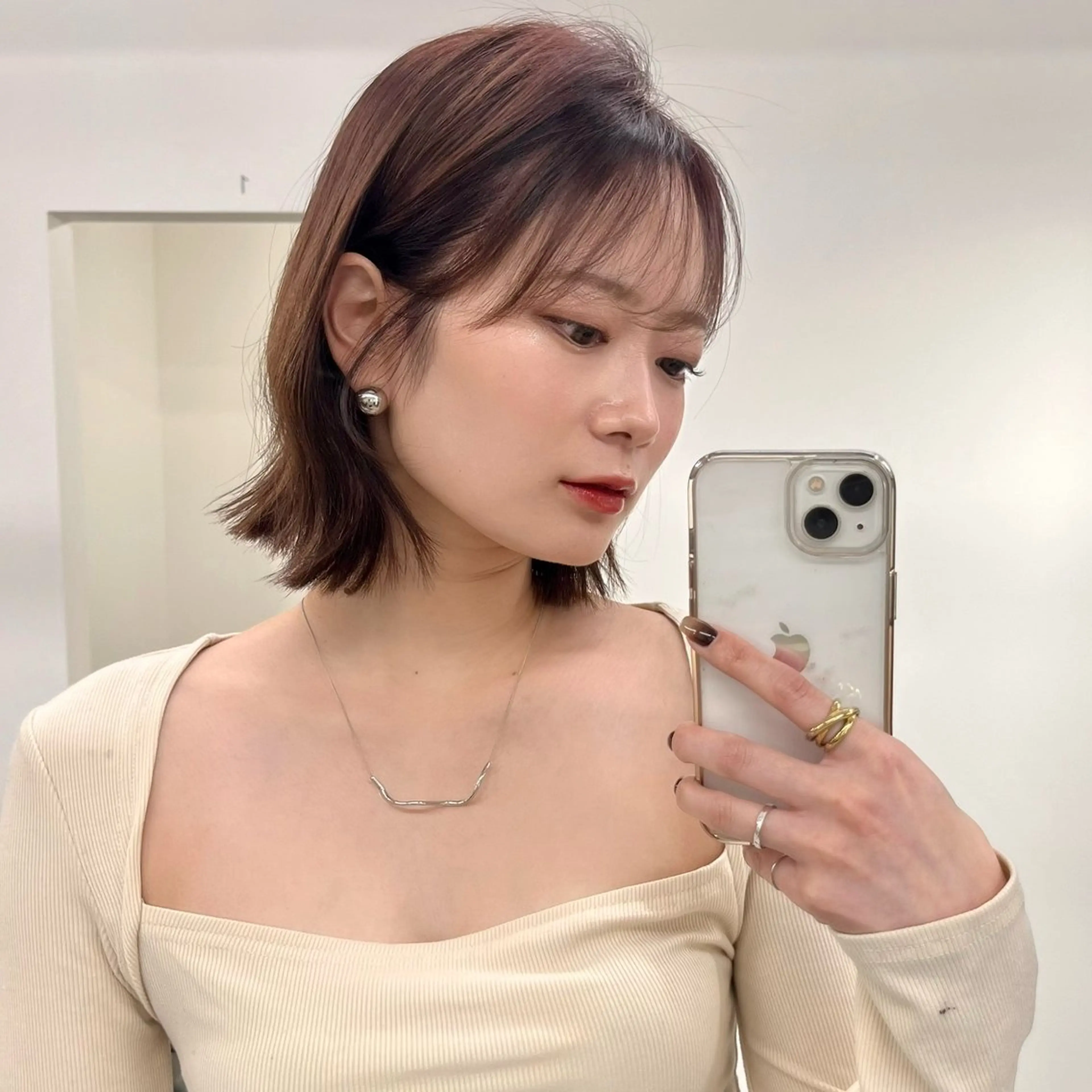 ショート 顔周り指名NO.1 🤍似合わせ／Maoのヘアスタイル