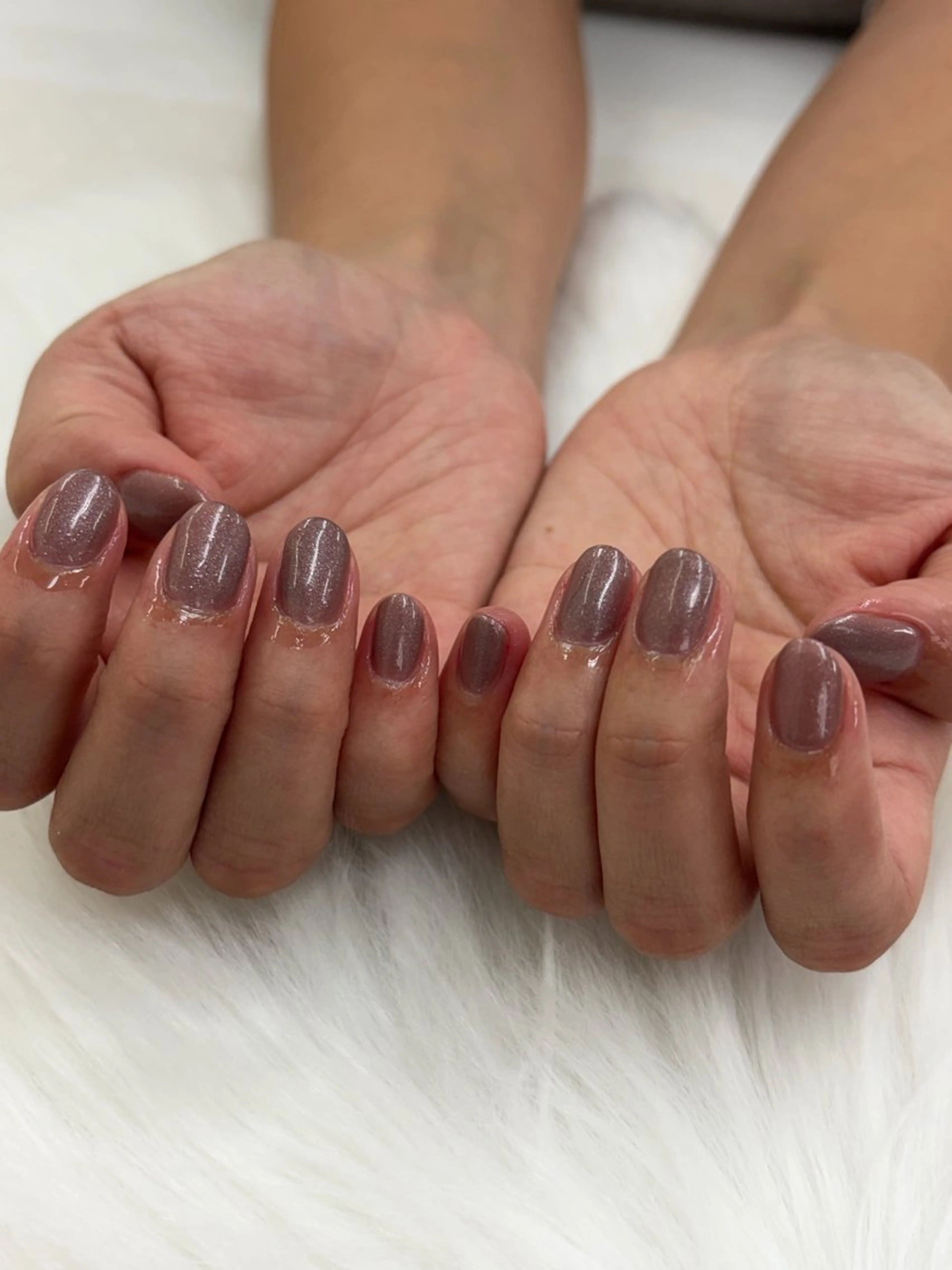 ネイル ワンカラーネイル アンベリール所属・アンベリール FUJIOKAのネイルデザイン