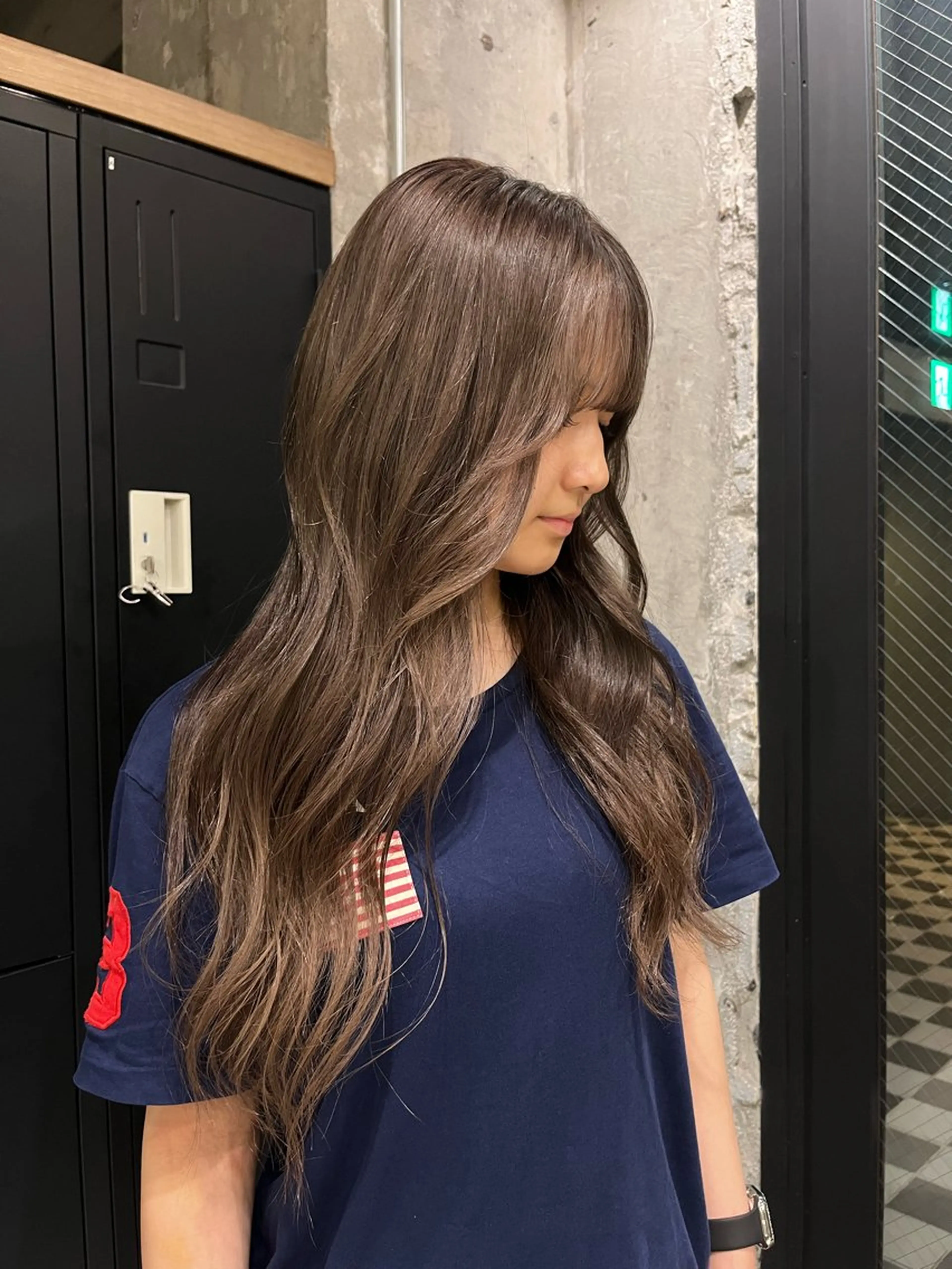 ロング ヘアカラー 🌊ハイライト Rizu🌊のヘアスタイル