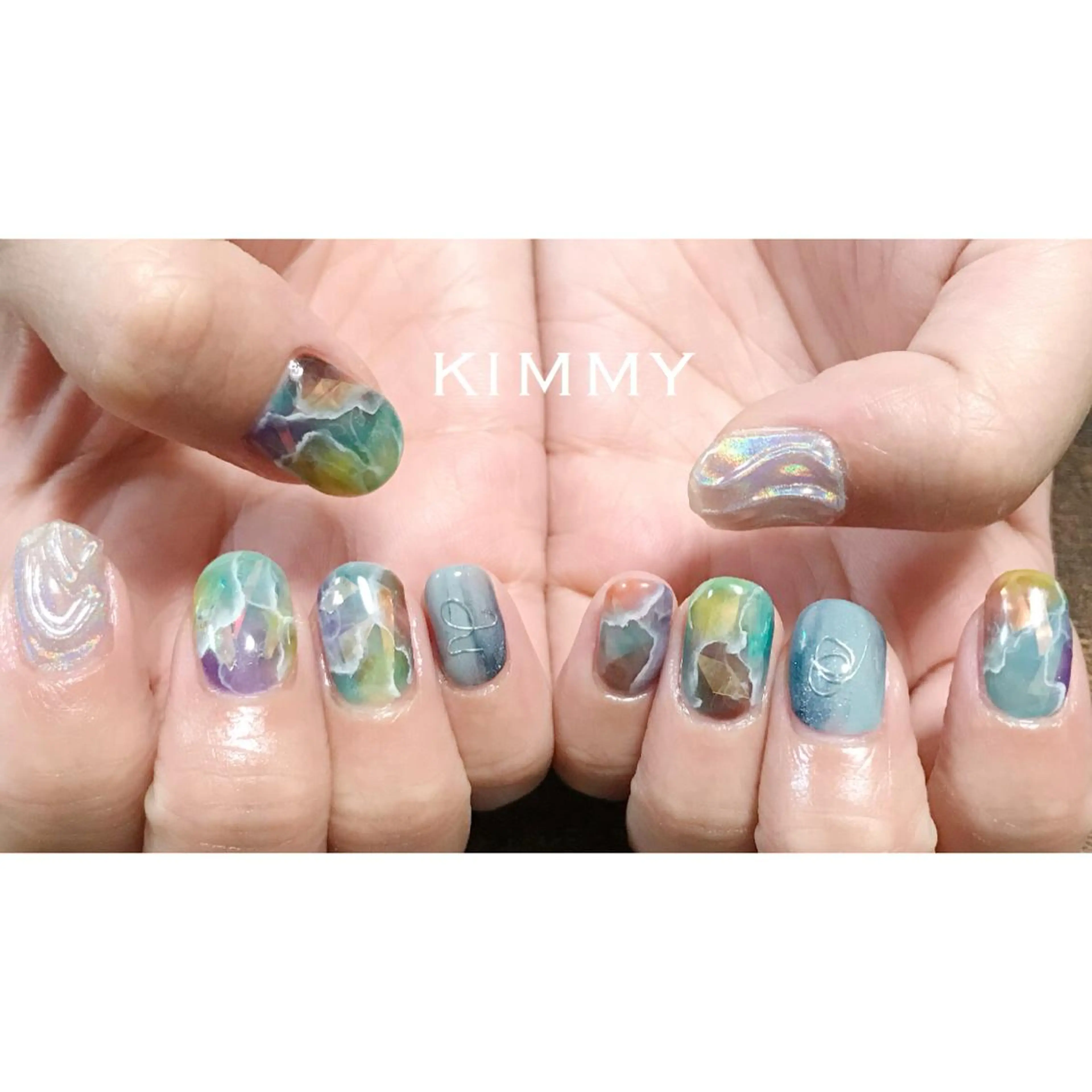 ネイル ハンドネイル kimmy nailsのネイルデザイン