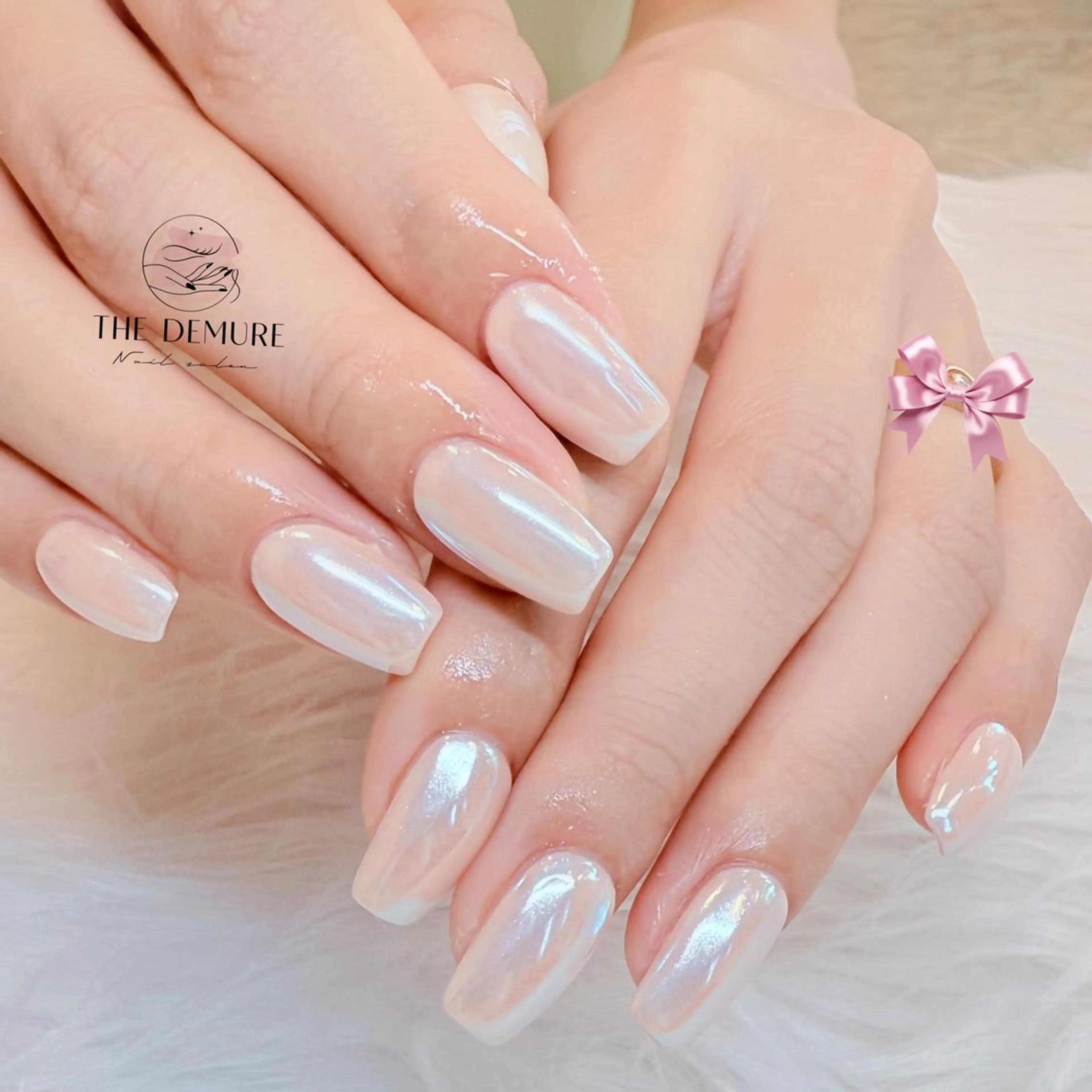 🌸 Aurora or mirror nailオーロラ💅🏻orミラー🌸の写真