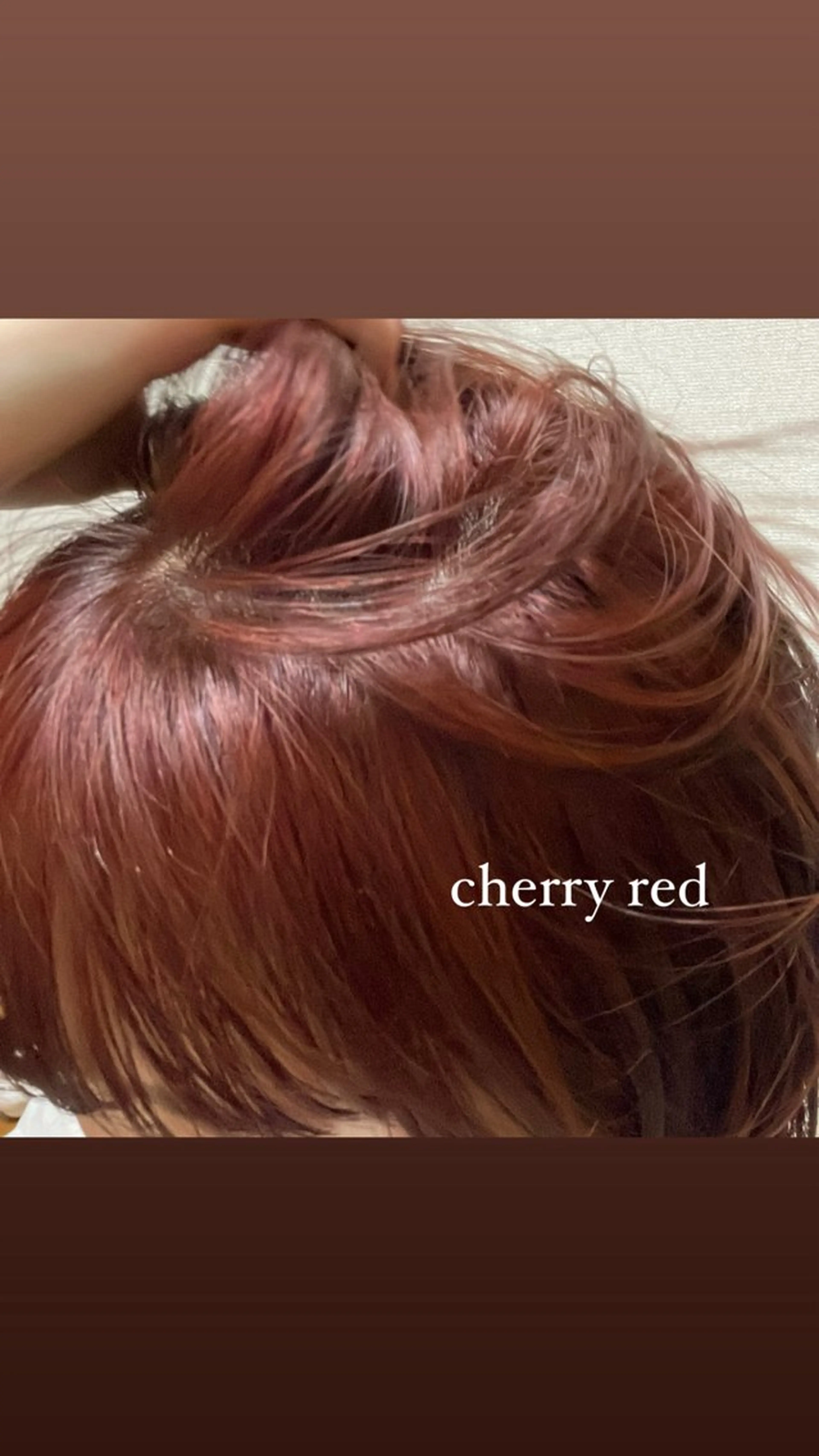 ショート カラー ブリーチ ダブルカラー ブリーチなしカラー レッドカラー 顔まわり/レイヤー/ 透明感/まいな🥨のヘアスタイル