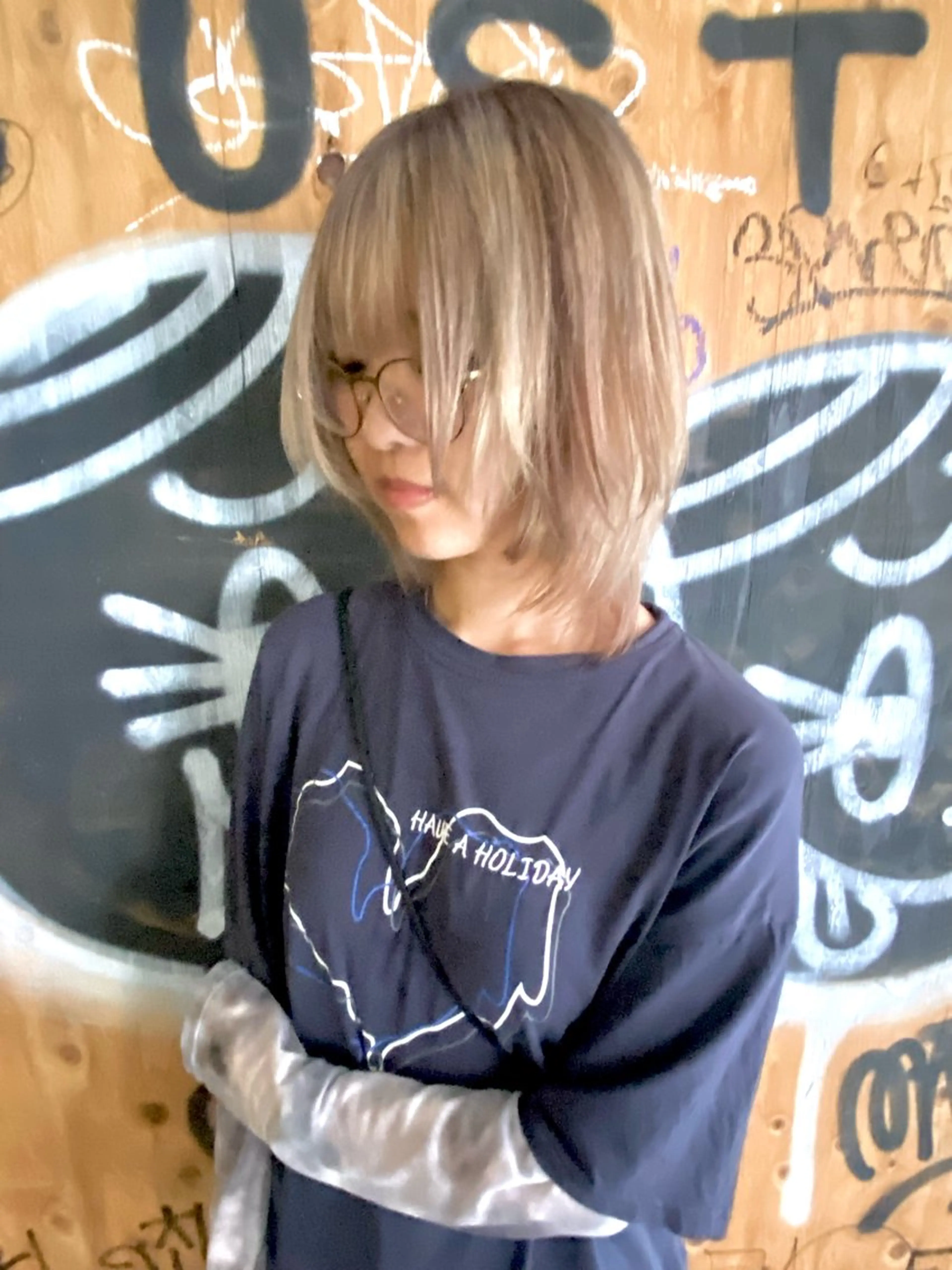 ショート habitt所属・Fu jiのヘアスタイル