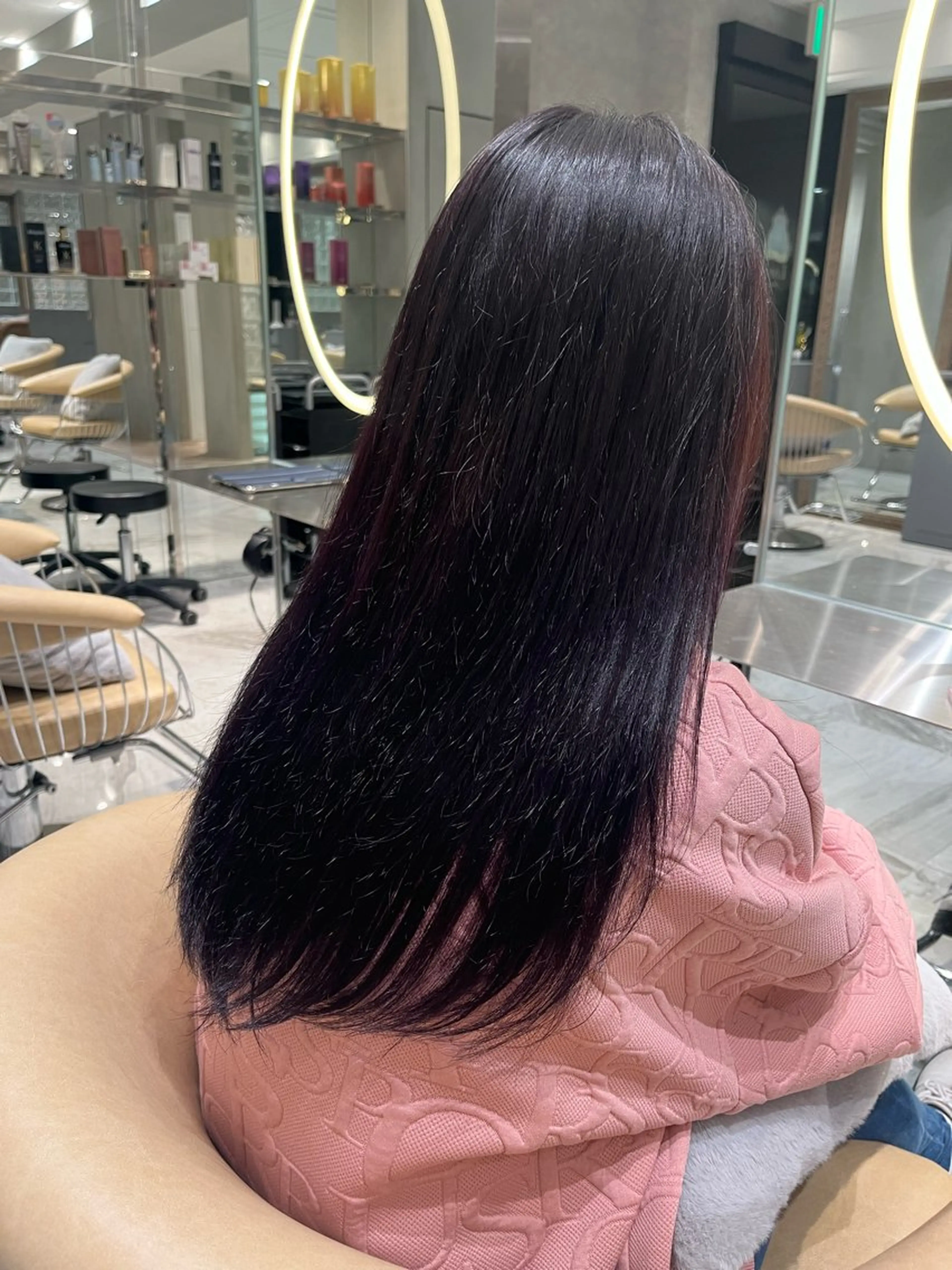 セミロング 大人ボブ/透明感 カラー/松原和志のヘアスタイル