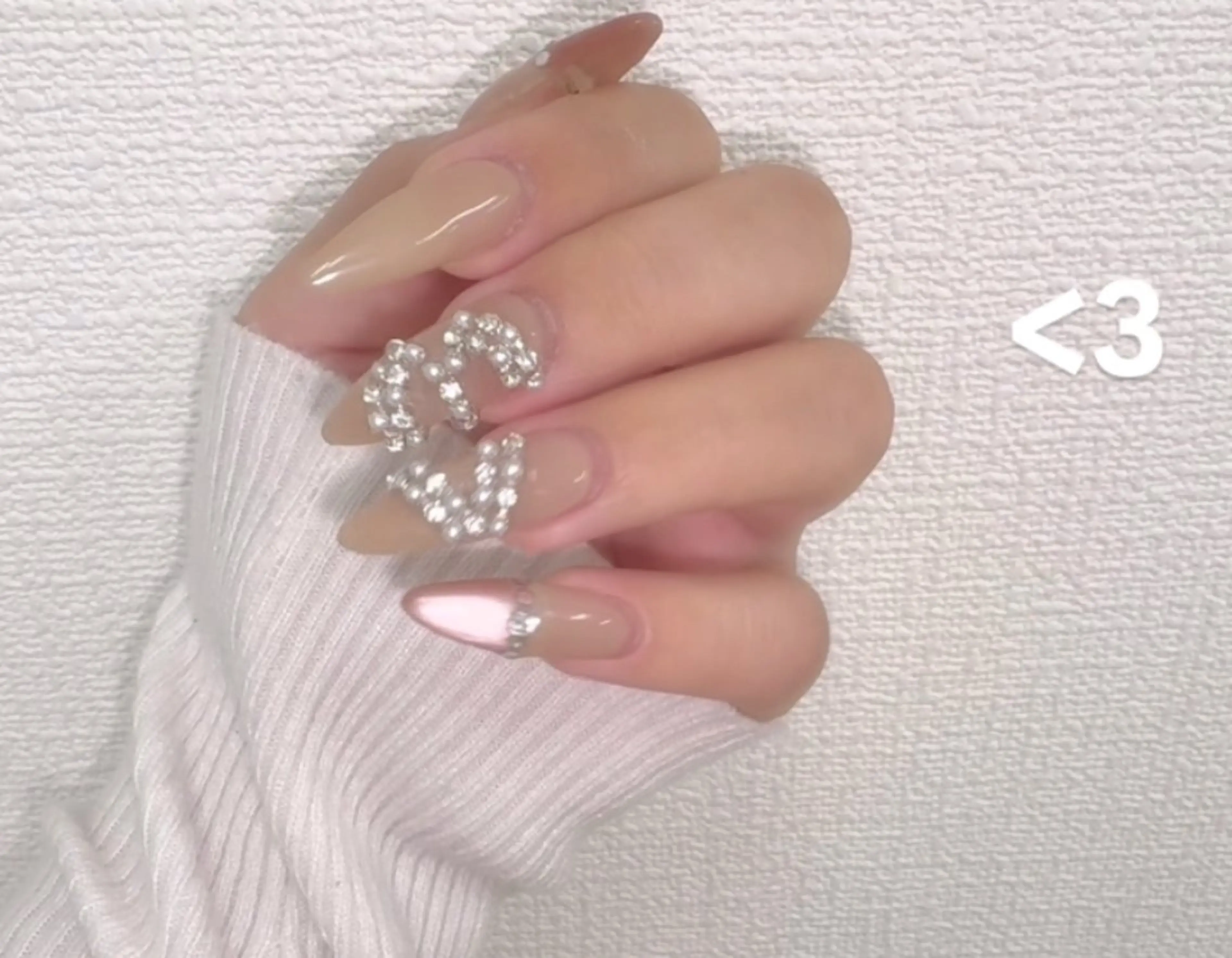 持ち込みデザイン+長さだし💅 オフありの写真