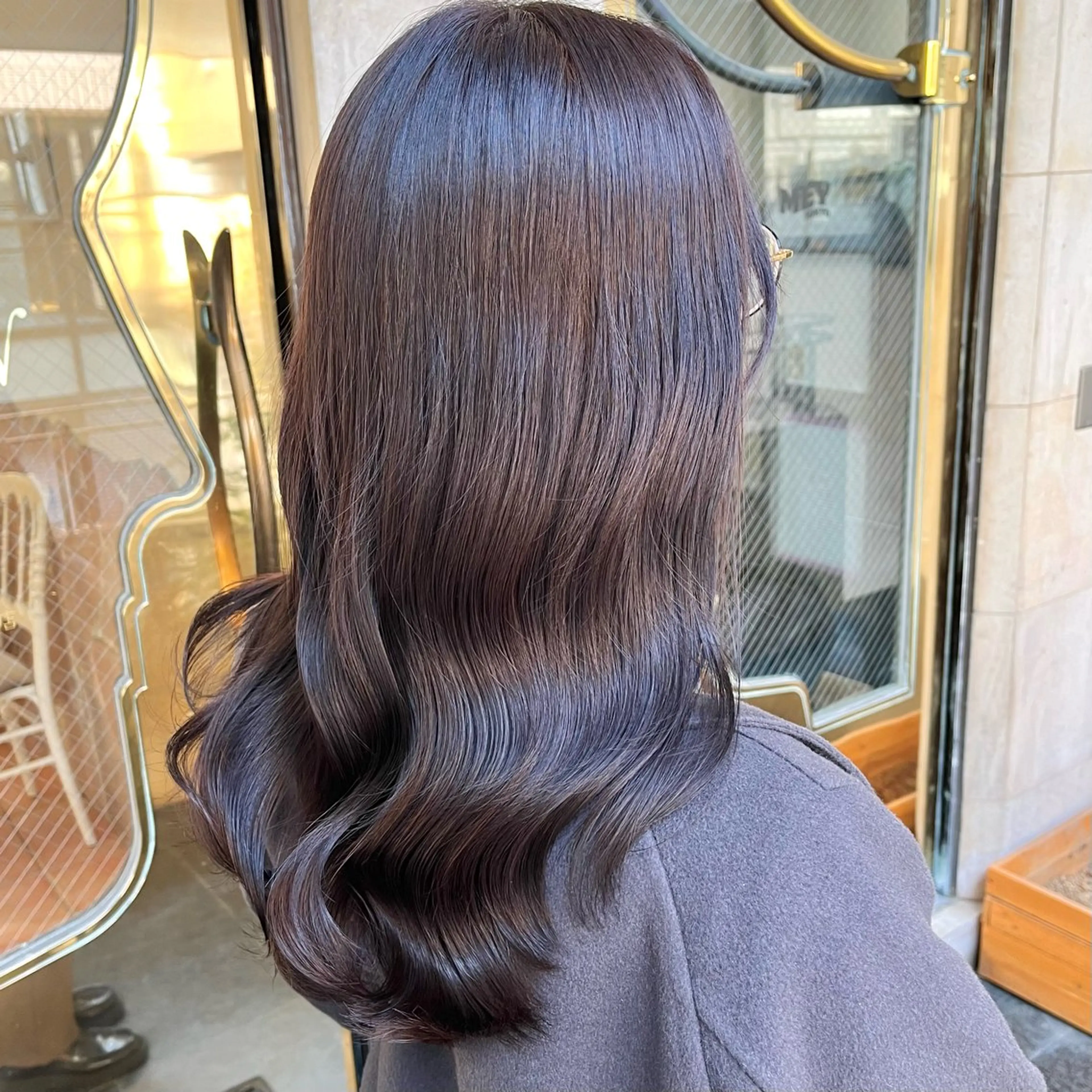 ロング カラー カット ヘアカラー トリートメント ブリーチなし✨艶髪 カラー𓃲YAGIのヘアスタイル