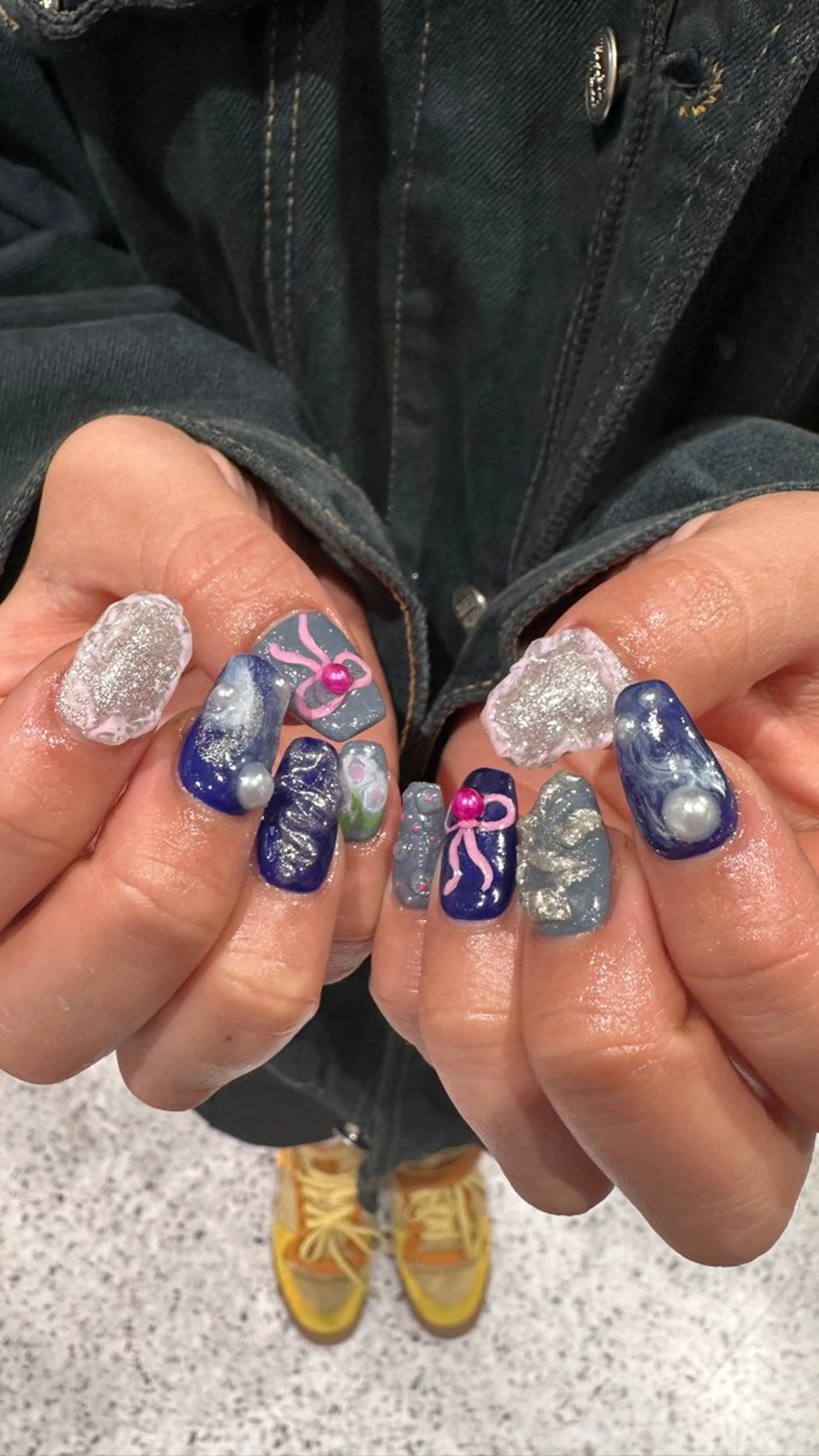 ネイル ハンドネイル 👽個性派ネイル🎀 komachiのヘアスタイル