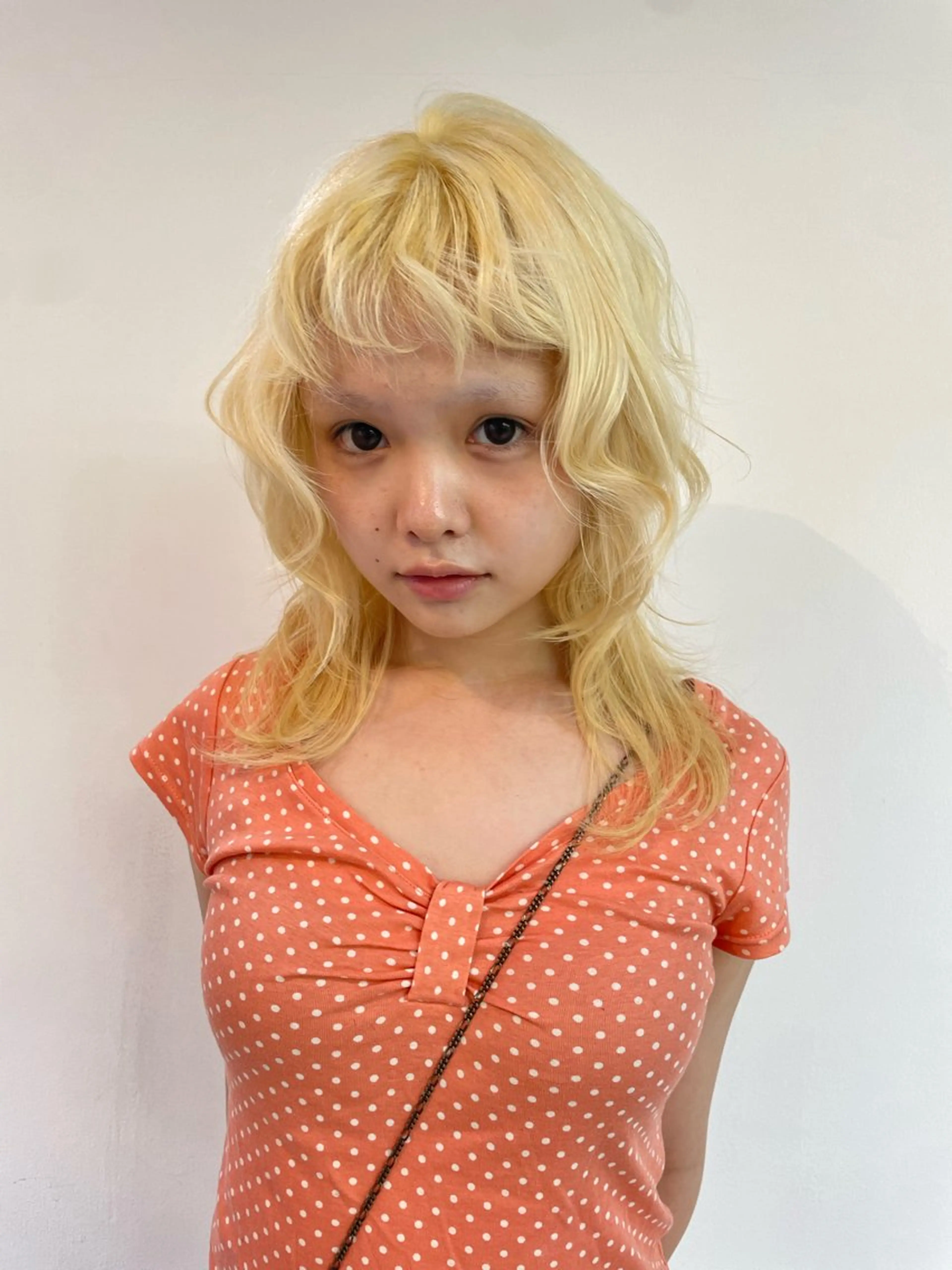 ミディアム カラー カット ヘアカラー トリートメント sakura🌸 レイヤー/韓国ヘアのヘアスタイル