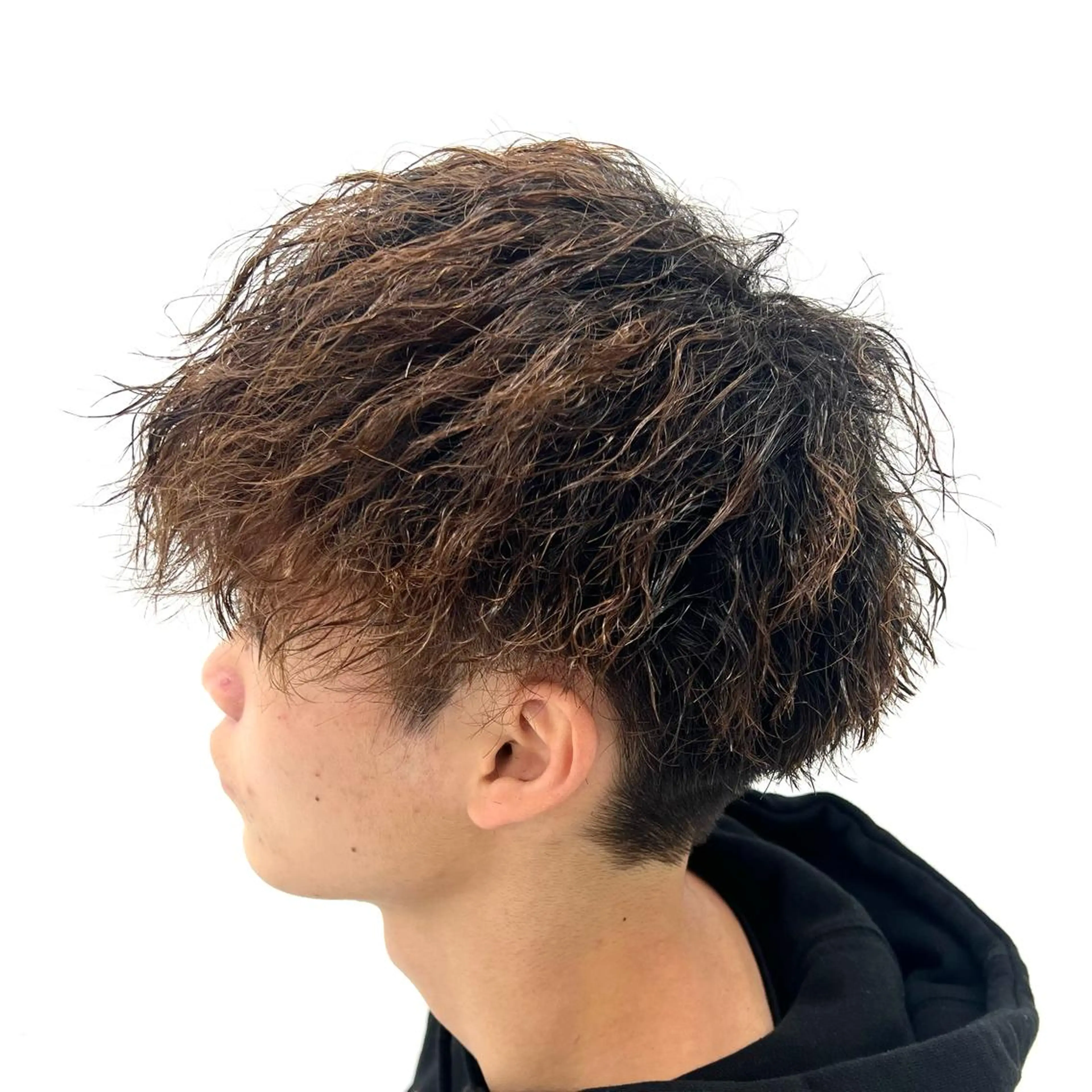 パーマ メンズ カット パーマ 柏メンズカットパーマ NO.1タイチのヘアスタイル