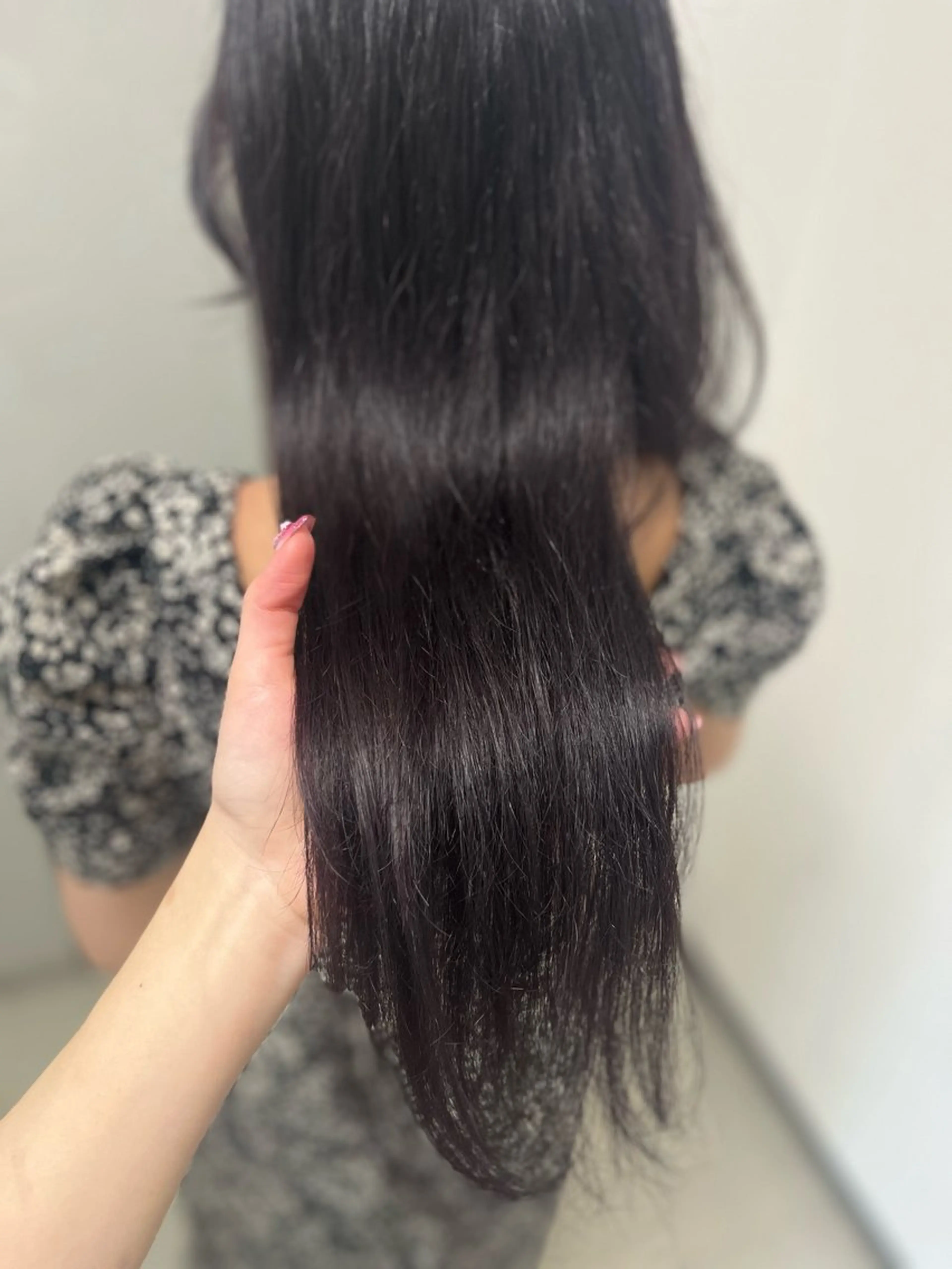 カラー ベージュ・ラベンダー カラー🎀りりのヘアスタイル