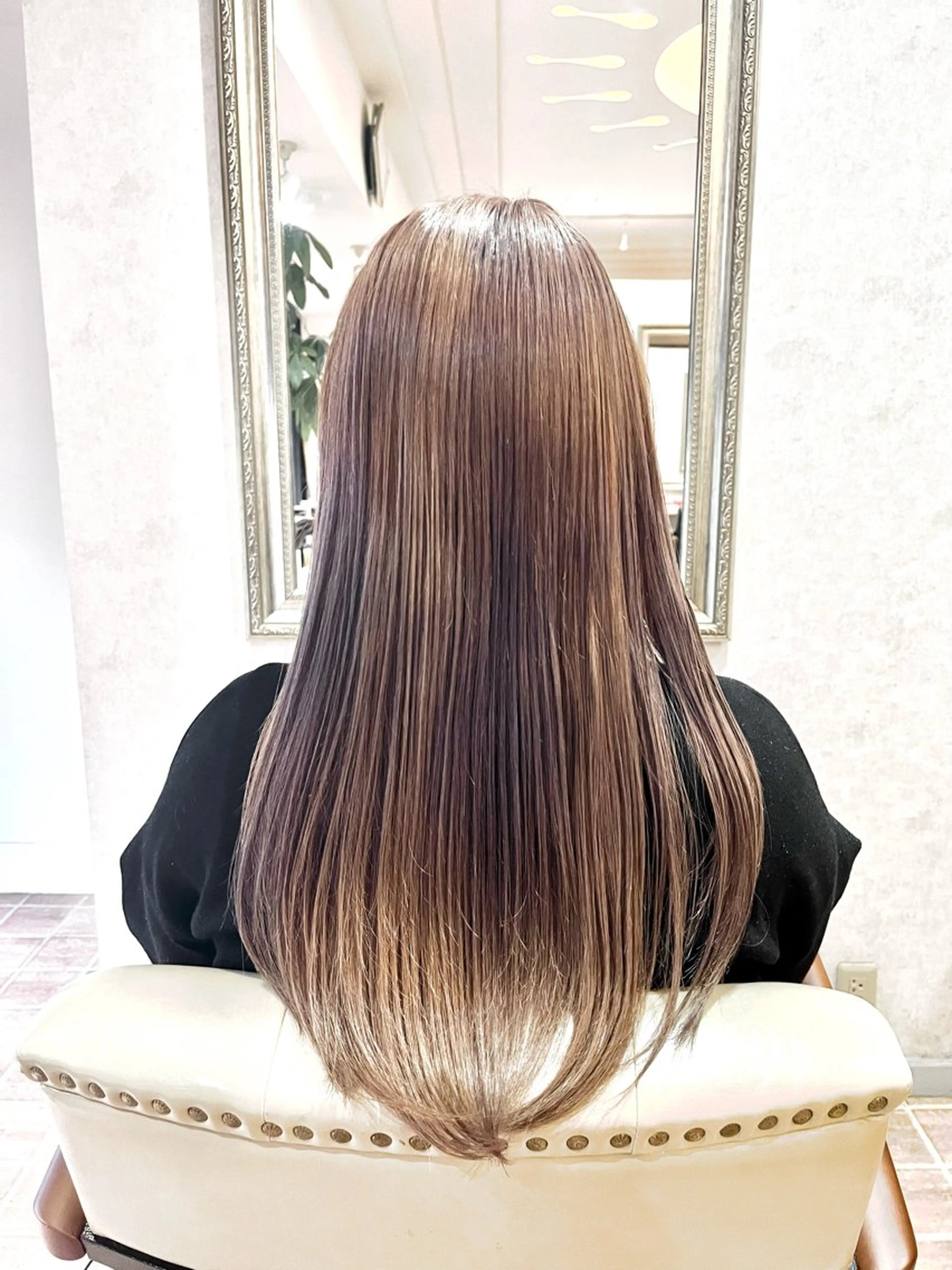 ロング カラー アディクシーカラー ブリーチ ラベンダーカラー 🔷岡村主明🔷 Lafestaのヘアスタイル